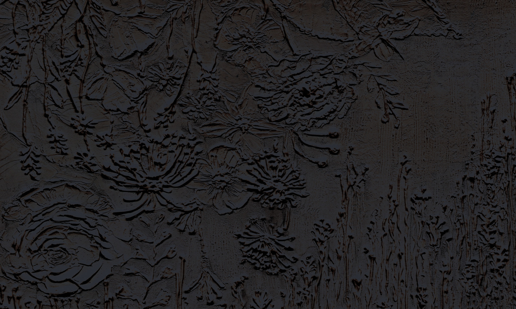 Papier peint rond Brume de Carbone 2