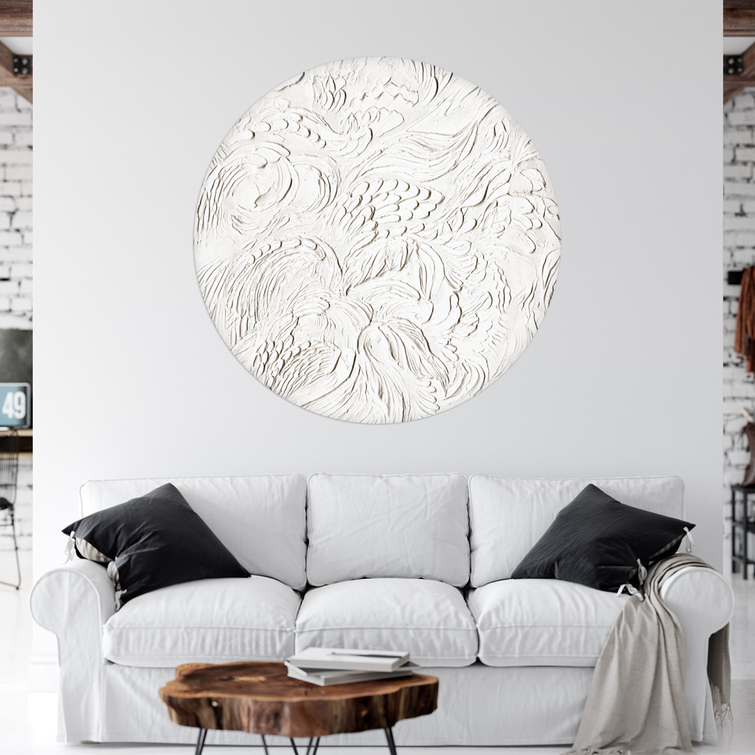 Papier peint rond Forme Fayla 2