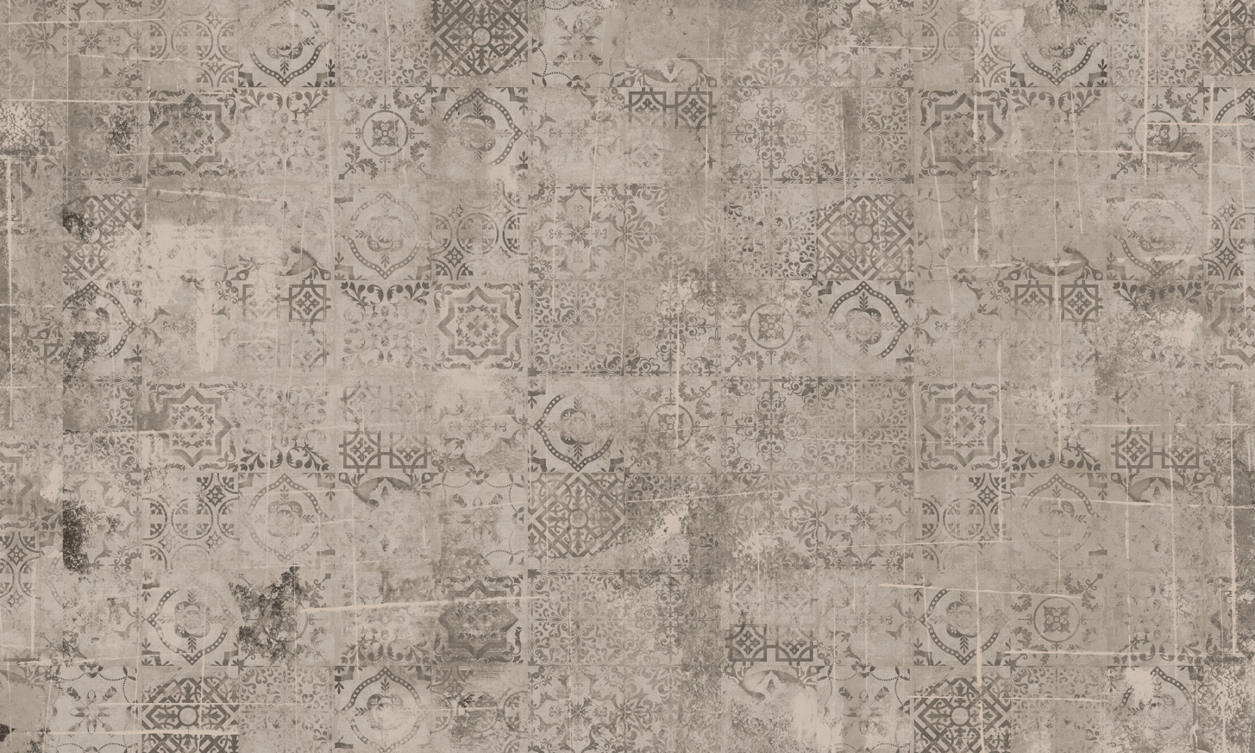 Papier peint rond Rêve Mosaïque 3