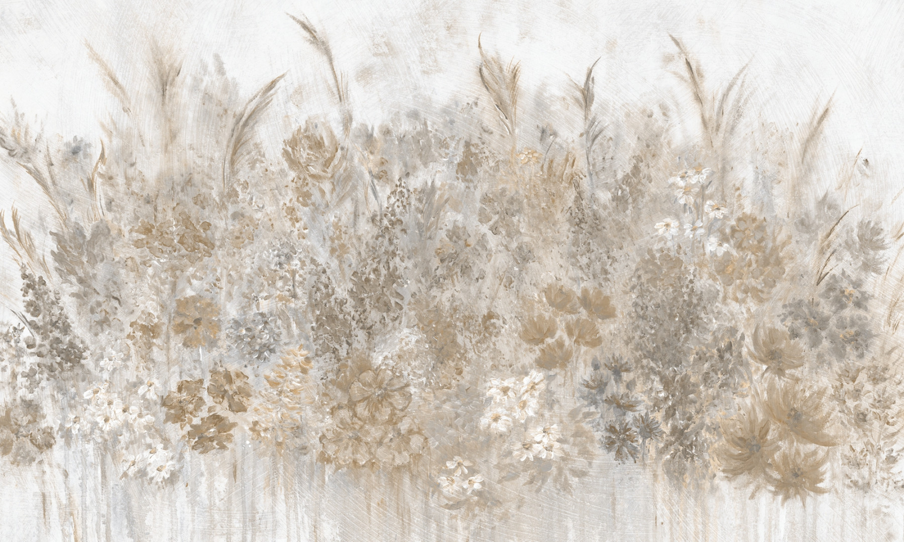 Papier peint rond Fleurs de la Passion 2