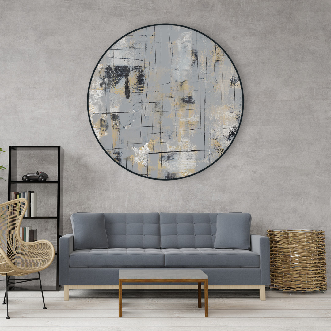 Papier peint rond Transcendance