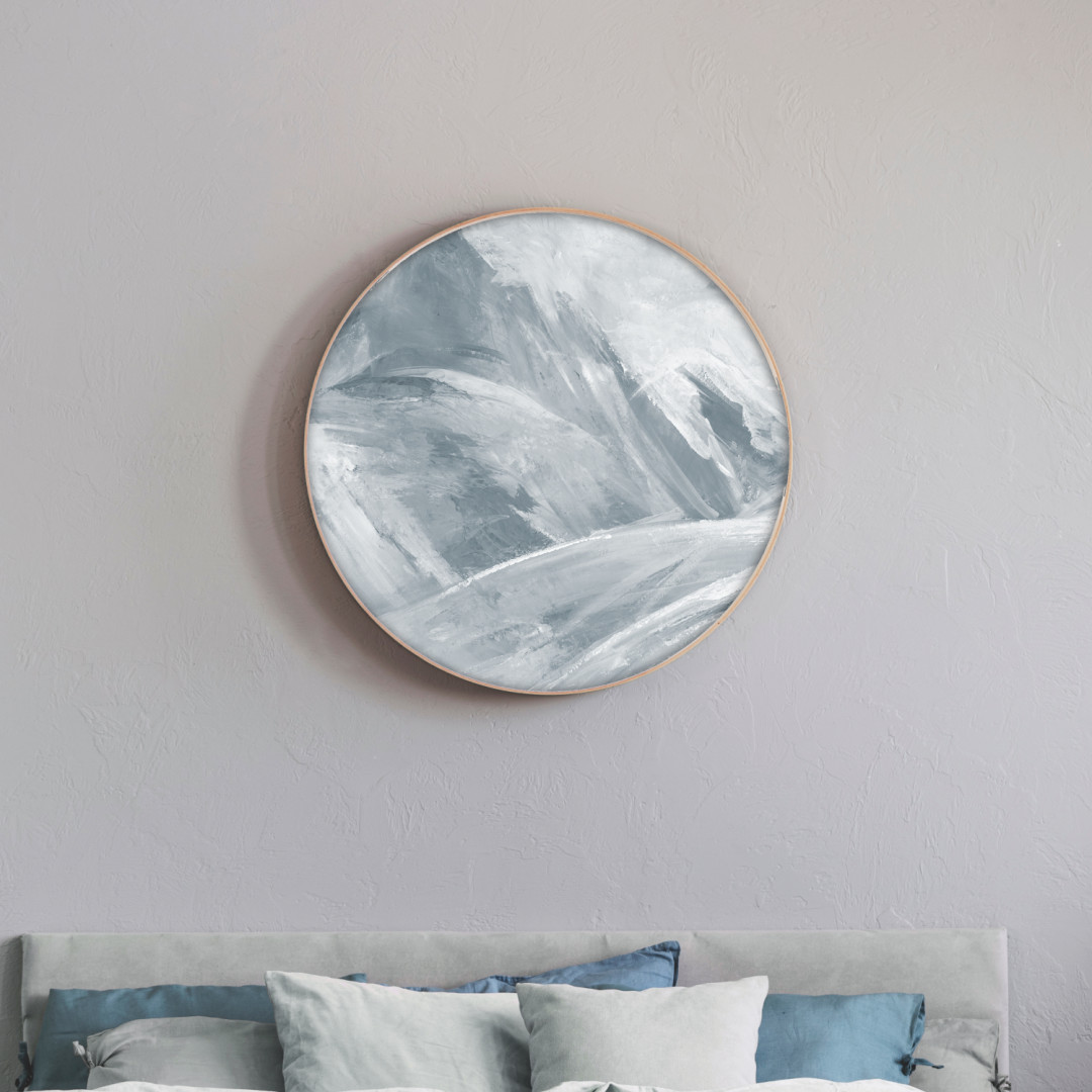 Papier peint rond Sommet Surnaturel 3