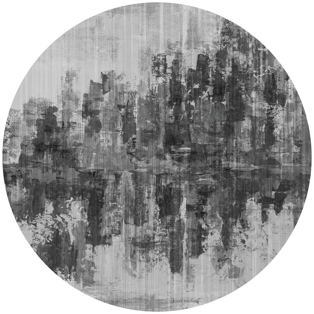 Papier peint rond Couche Urbaine 2