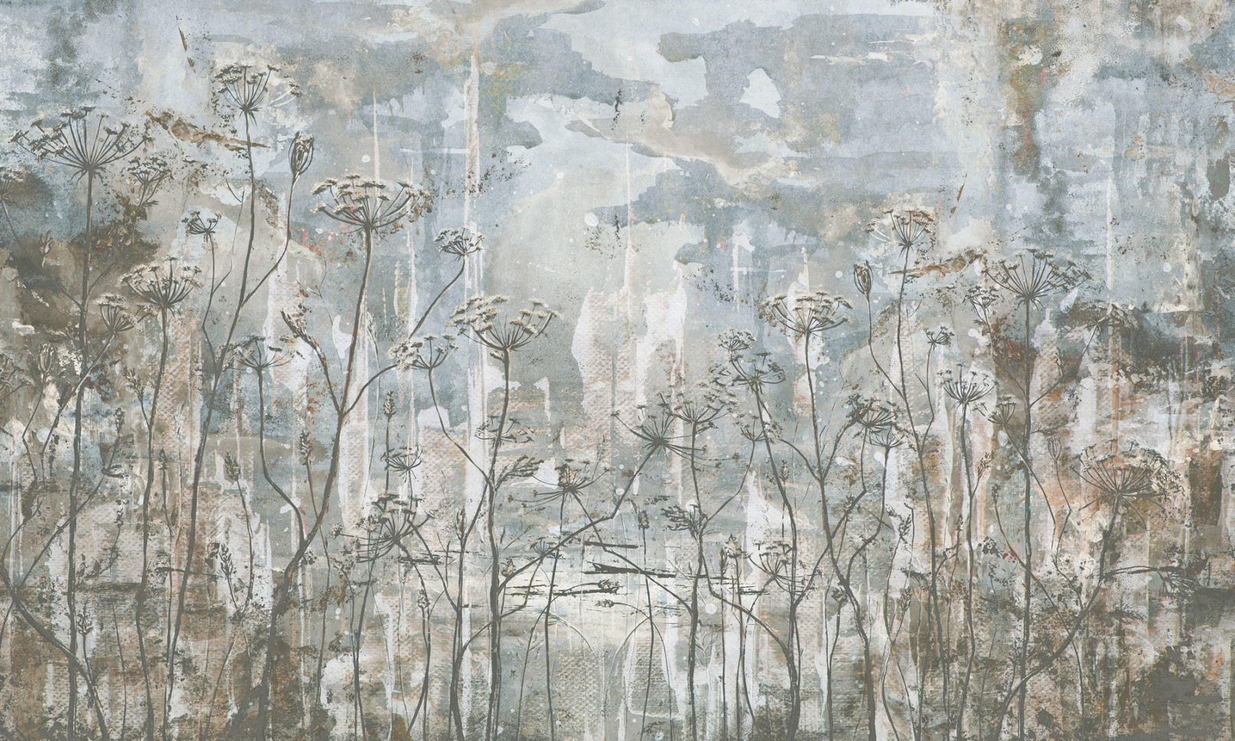 Papier peint rond Crépuscule de Velours 3