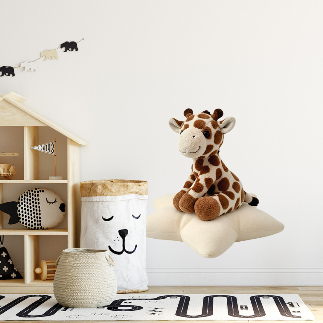 Sticker mural Girafe