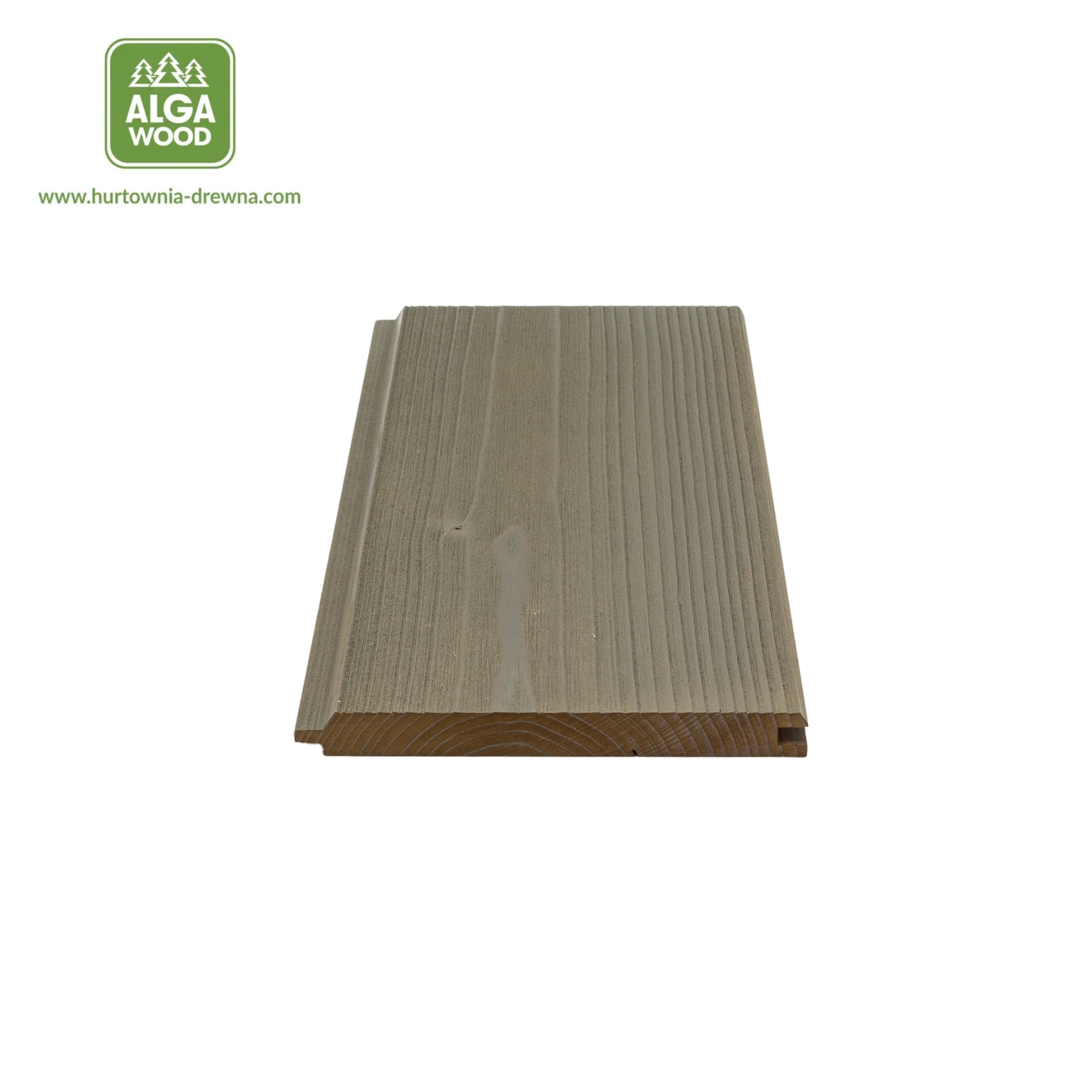 Planche Épicéa Thermo Brossé 19×185 PHASE GRIS GRAPHITE classe NATUR – AlgaWood