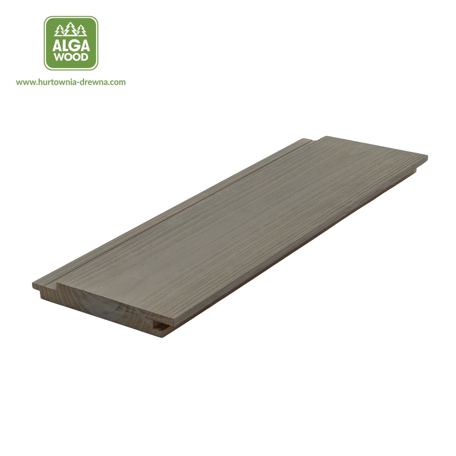 Panneau brossé Thermo Sosna 19×140 UTS+ GRIS GRAPHITE classe AB
