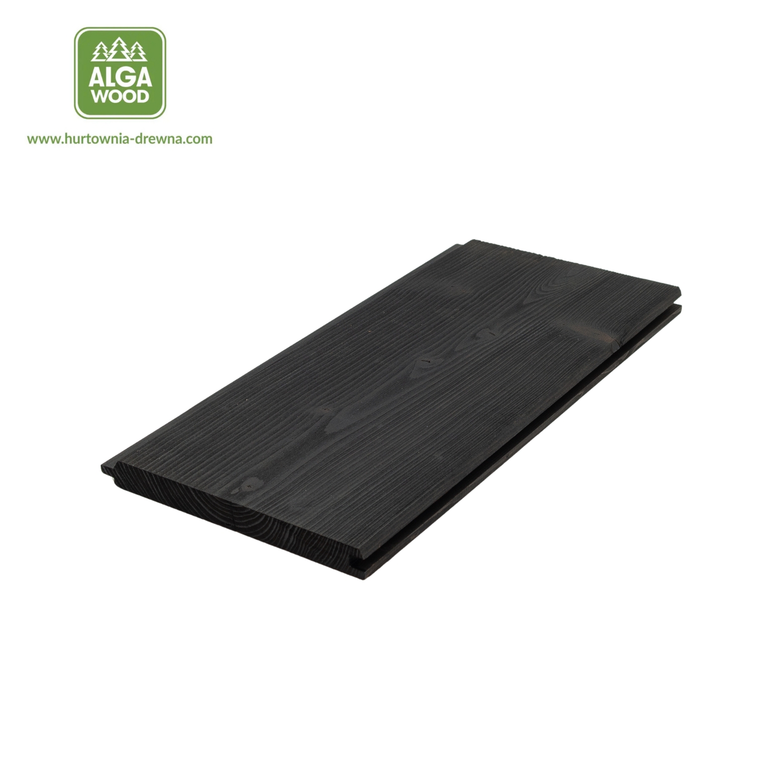 Planche brossée Thermo Épicéa 19×185 classe FAZA SPECIAL BLACK NATUR