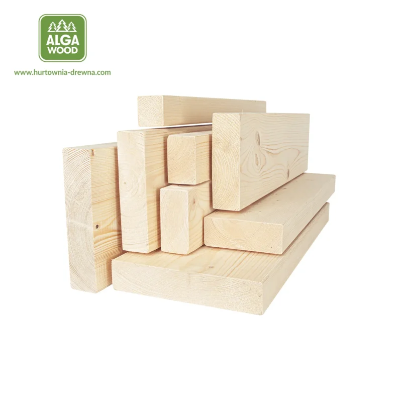 45×95 Epicéa scandinave BOIS DE CONSTRUCTION C24 2,40-4,80 m – AlgaWood