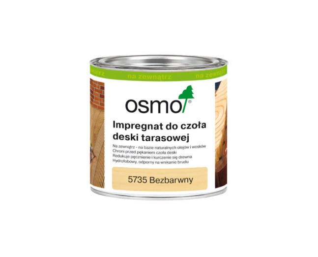 Imprégnation incolore OSMO pour face avant lames de terrasse – 0,375 L