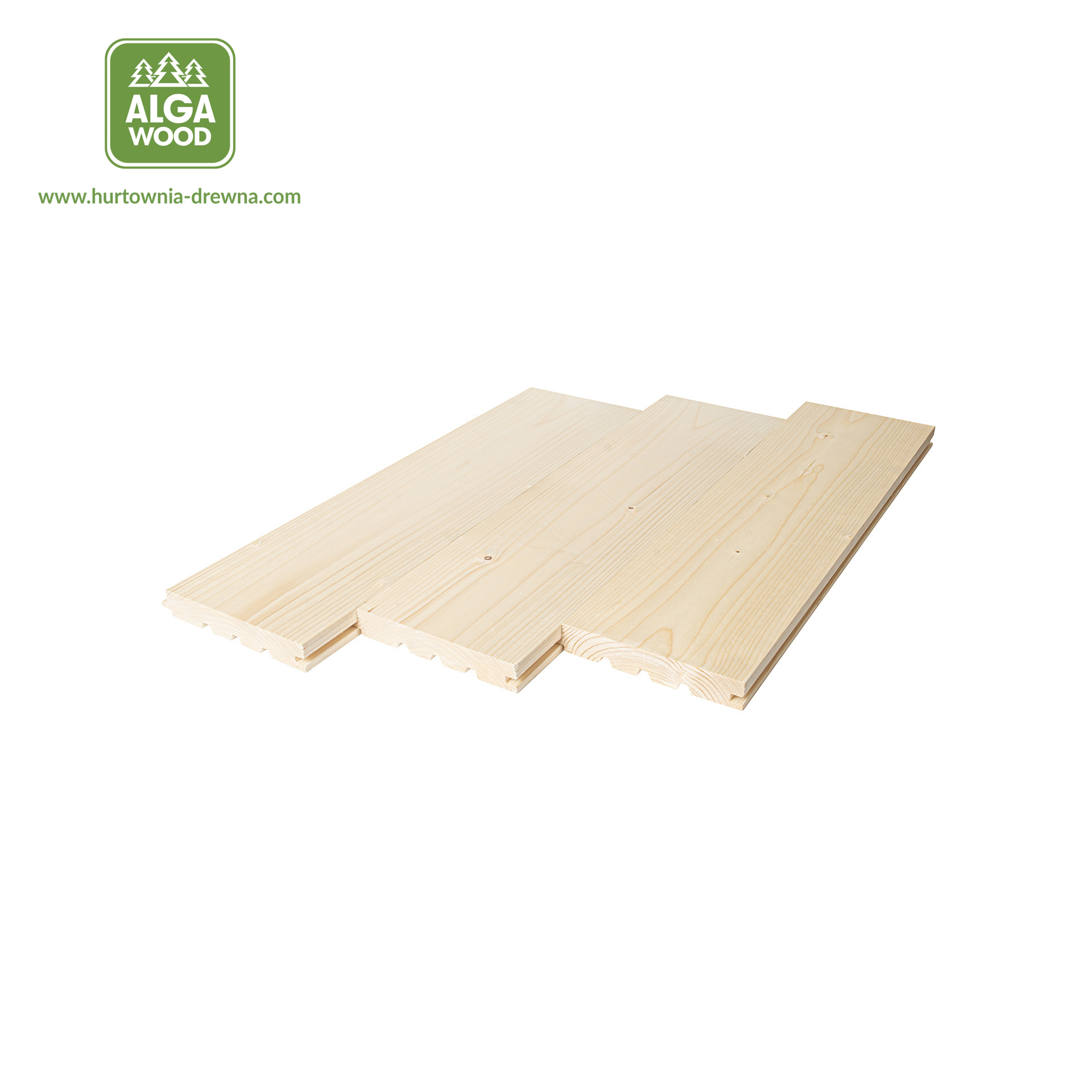 24×146 épicéa scandinave FLOOR à rainure et languette classe AB