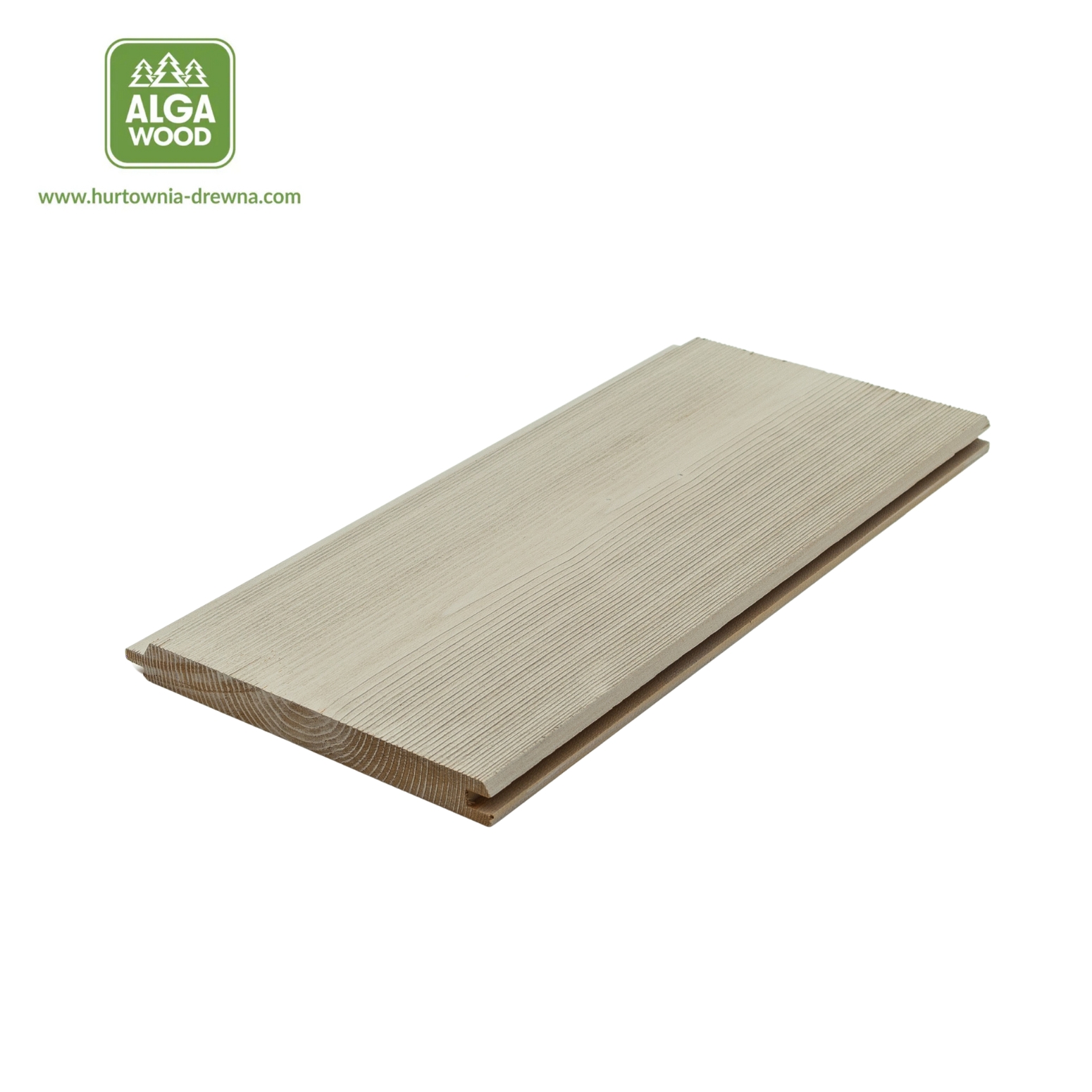 Planche Épicéa Thermo Brossé 19×185 PHASE GRIS URBAIN, classe NATUR