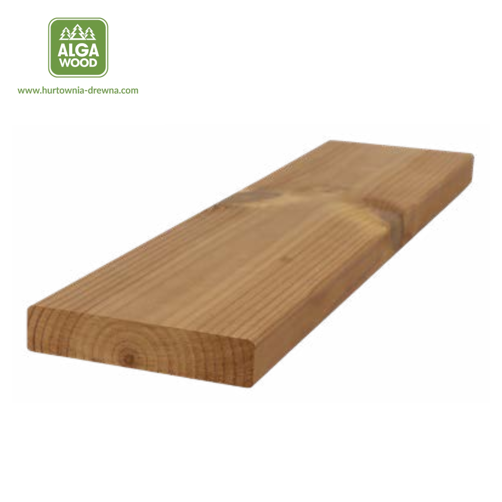 Lame de terrasse Thermo Sosna SMOOTH 26×140, classe AB