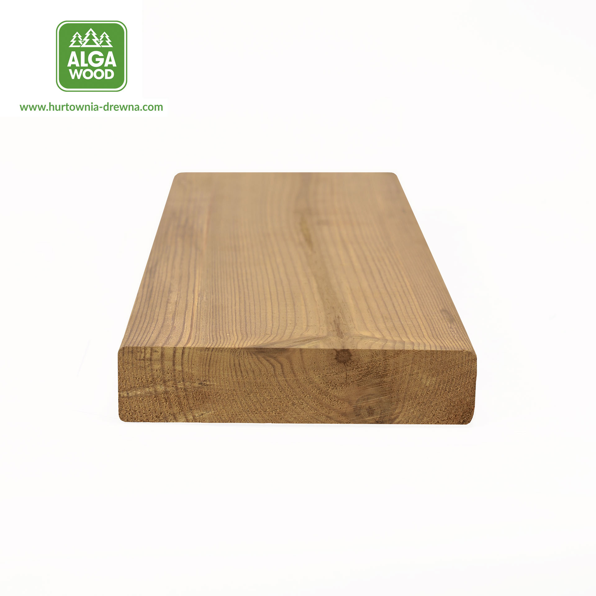 Lame de terrasse Thermo Sosna SMOOTH 26×117, classe AB – AlgaWood