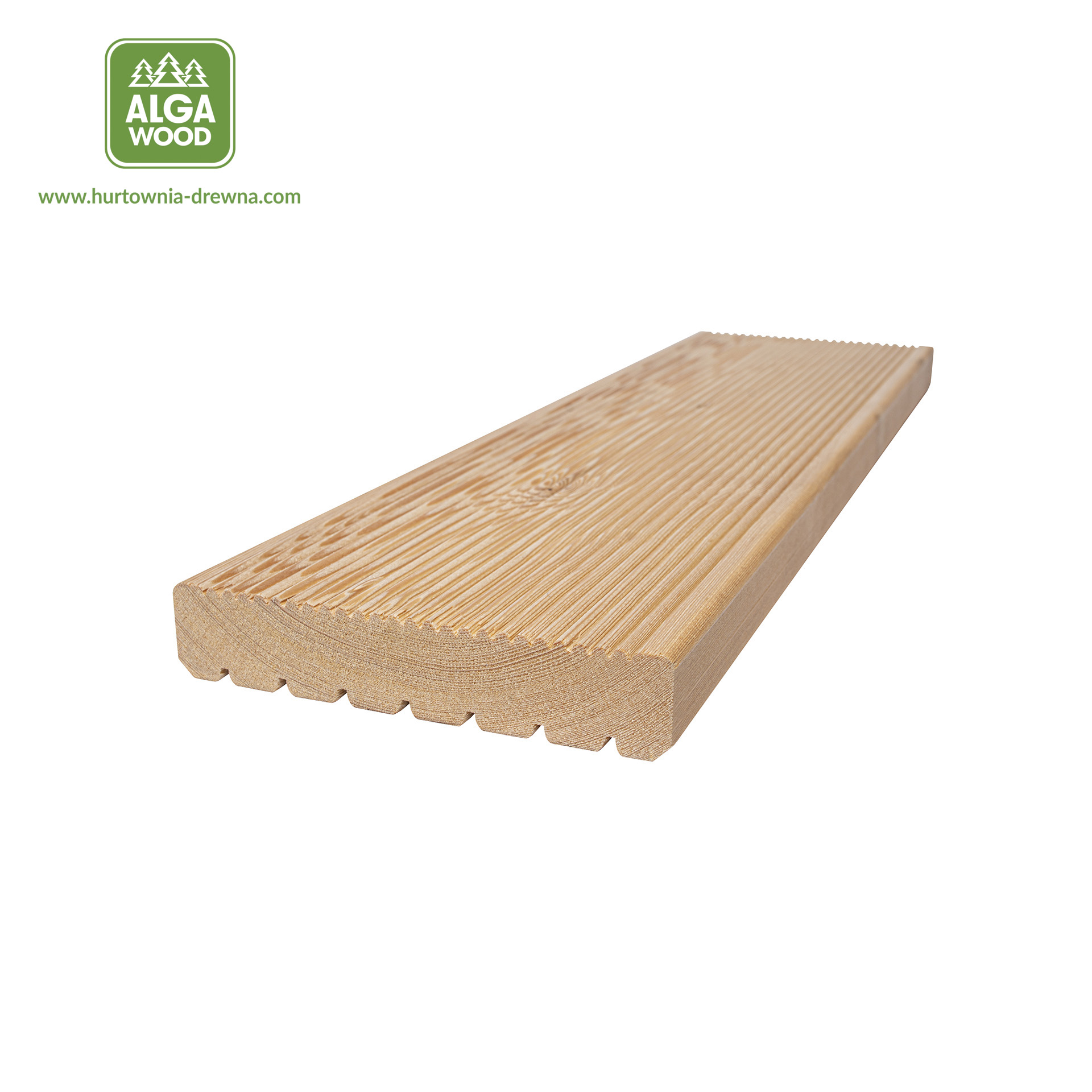 27×142 Mélèze de Sibérie, planche rainurée, classe AB