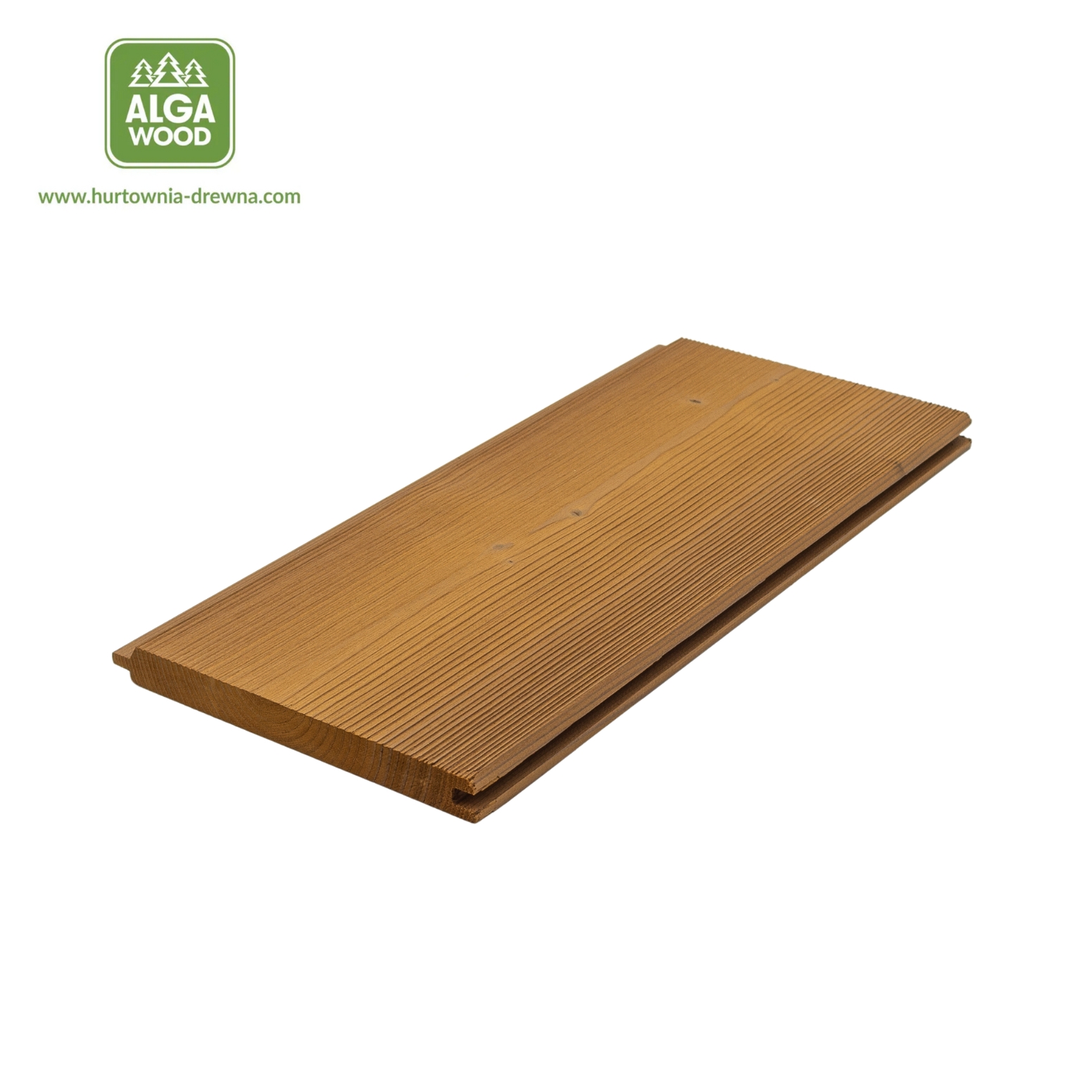 Planche Épicéa Thermo Brossé 19×185 PHASE BOIS MIEL, classe NATUR