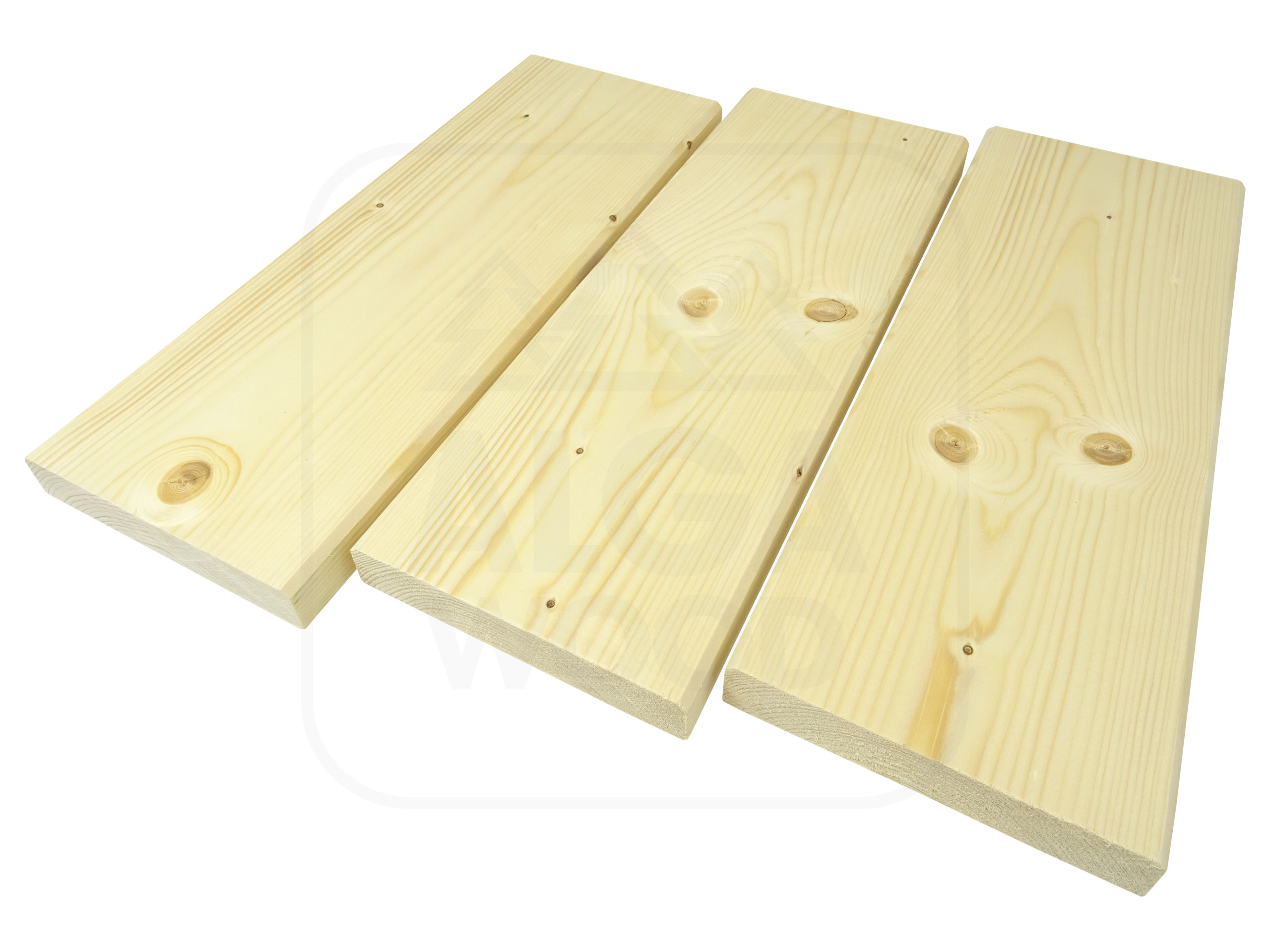 Planche rabotée épicéa scandinave 24×146 S4S classe AB – AlgaWood