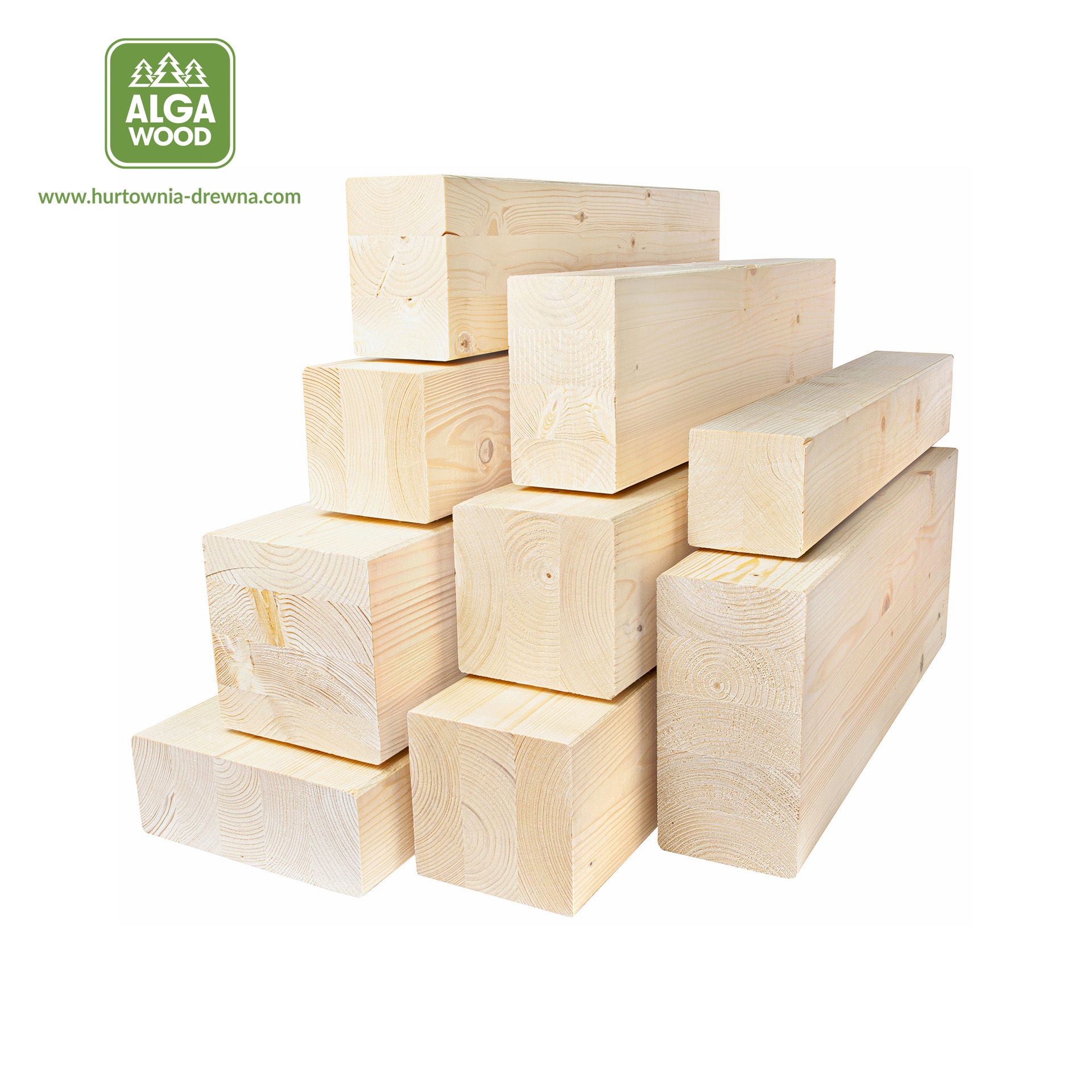 80×100 BOIS DE CONSTRUCTION Epicéa BSH GL24 Si