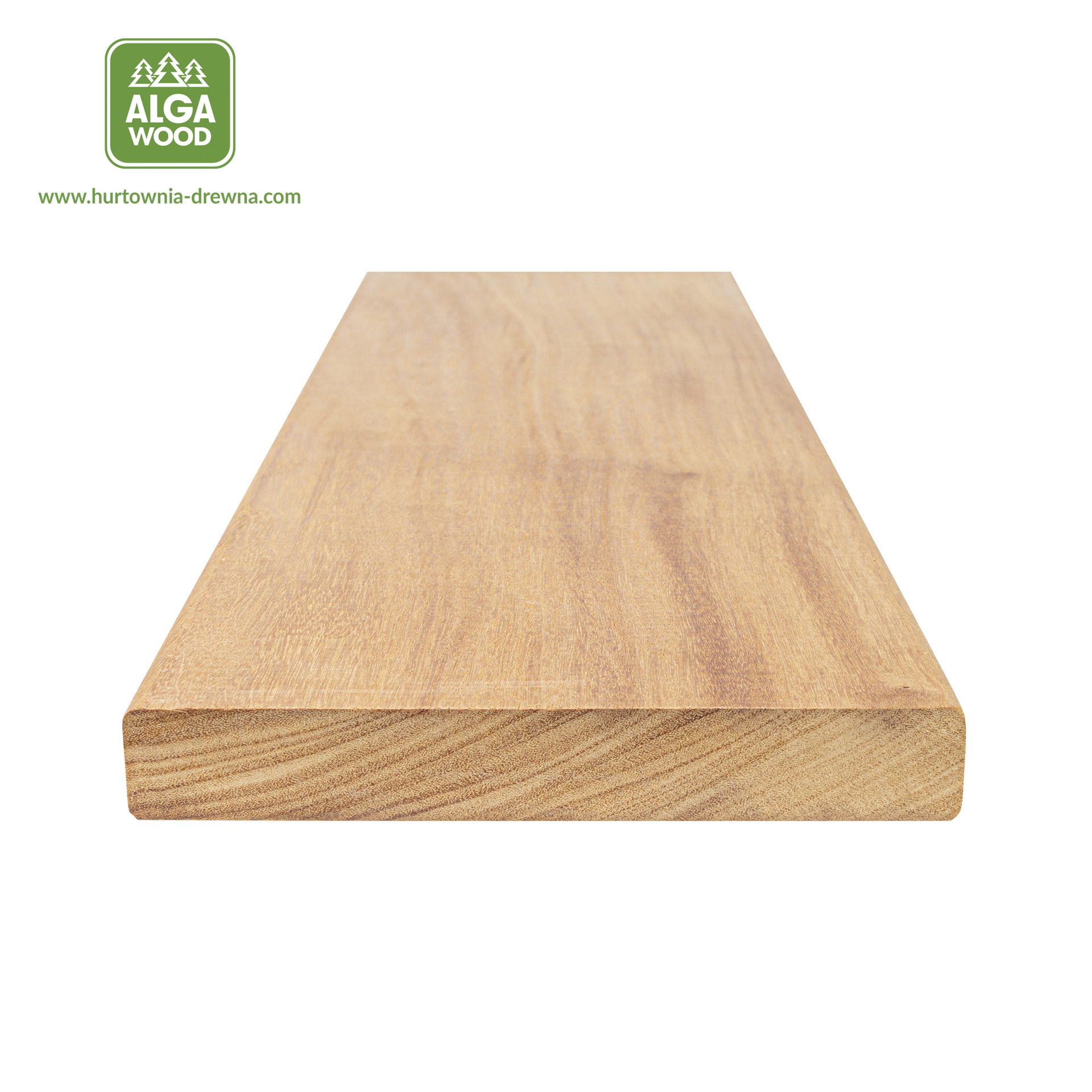 Lame de terrasse Garapa SMOOTH 21×145, classe FAS – AlgaWood