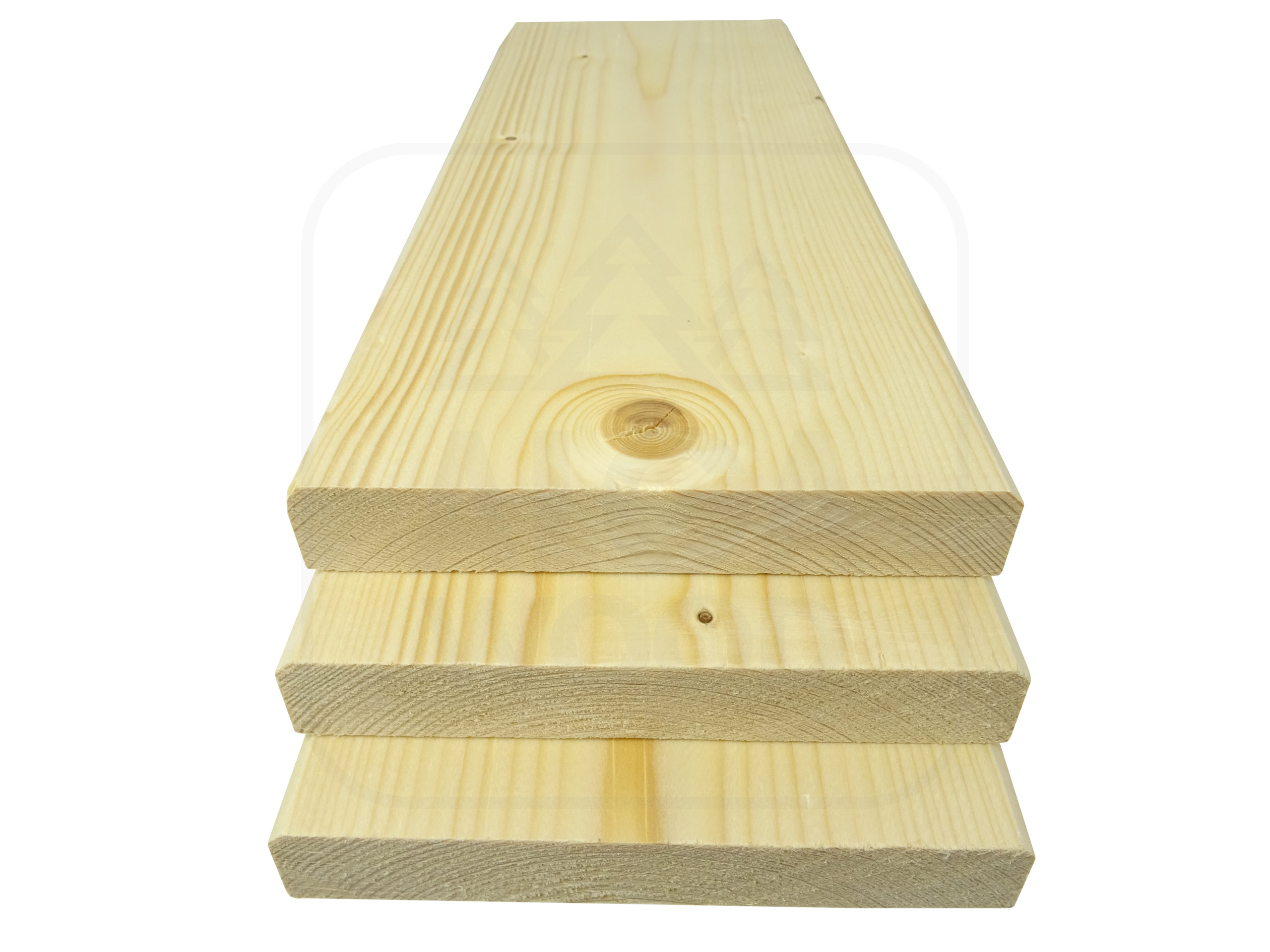Planche rabotée épicéa scandinave 24×146 S4S classe AB – AlgaWood