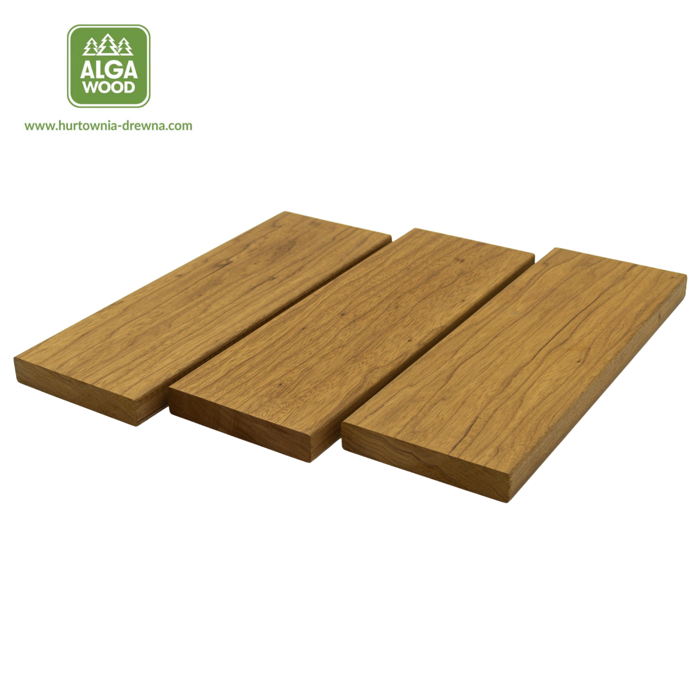 Lame de terrasse Thermo Frake SMOOTH 25×139, classe NATUR – AlgaWood