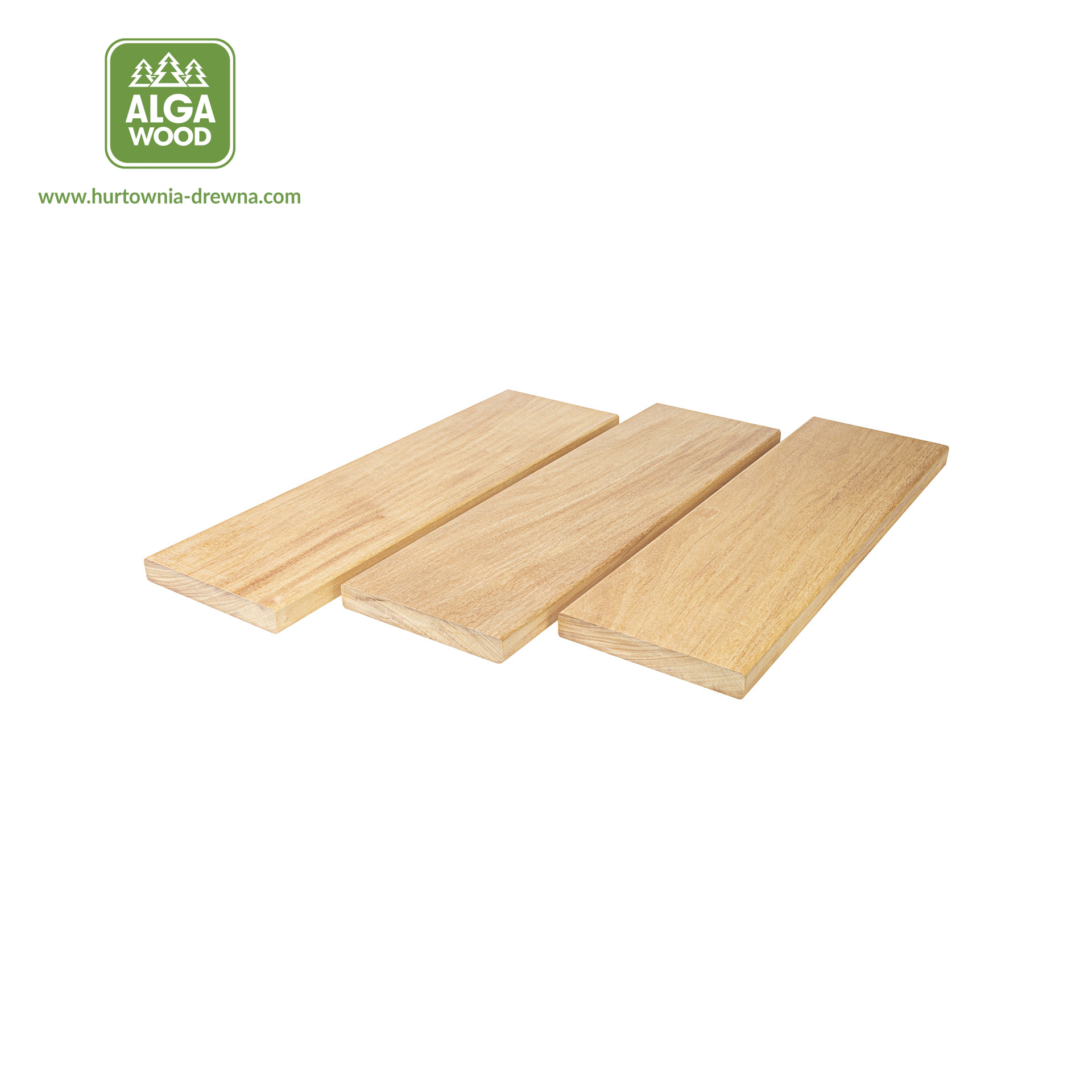 Lame de terrasse Garapa SMOOTH 21×145, classe FAS – AlgaWood