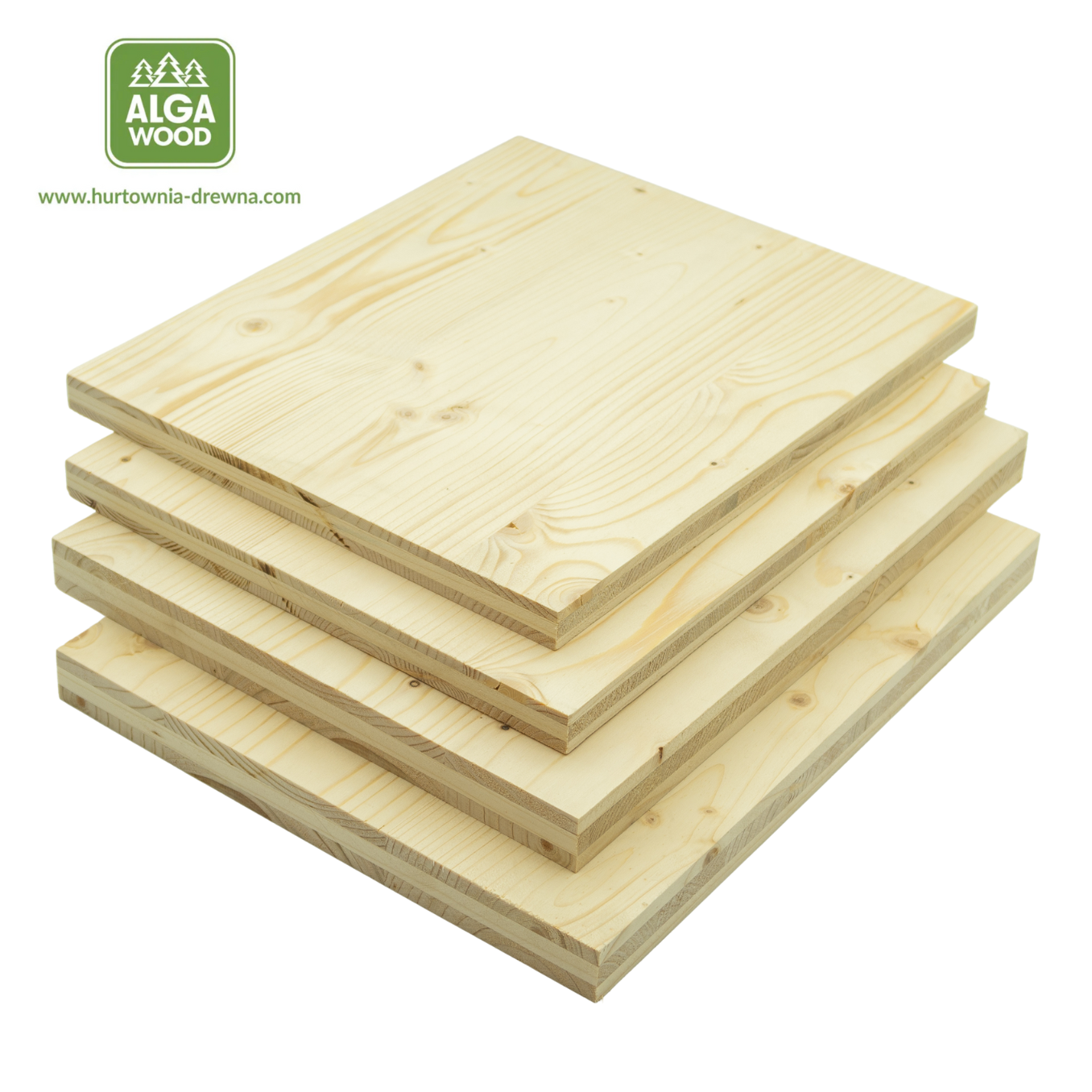 Panneau sandwich épicéa 19×1250, classe B/C+ – AlgaWood