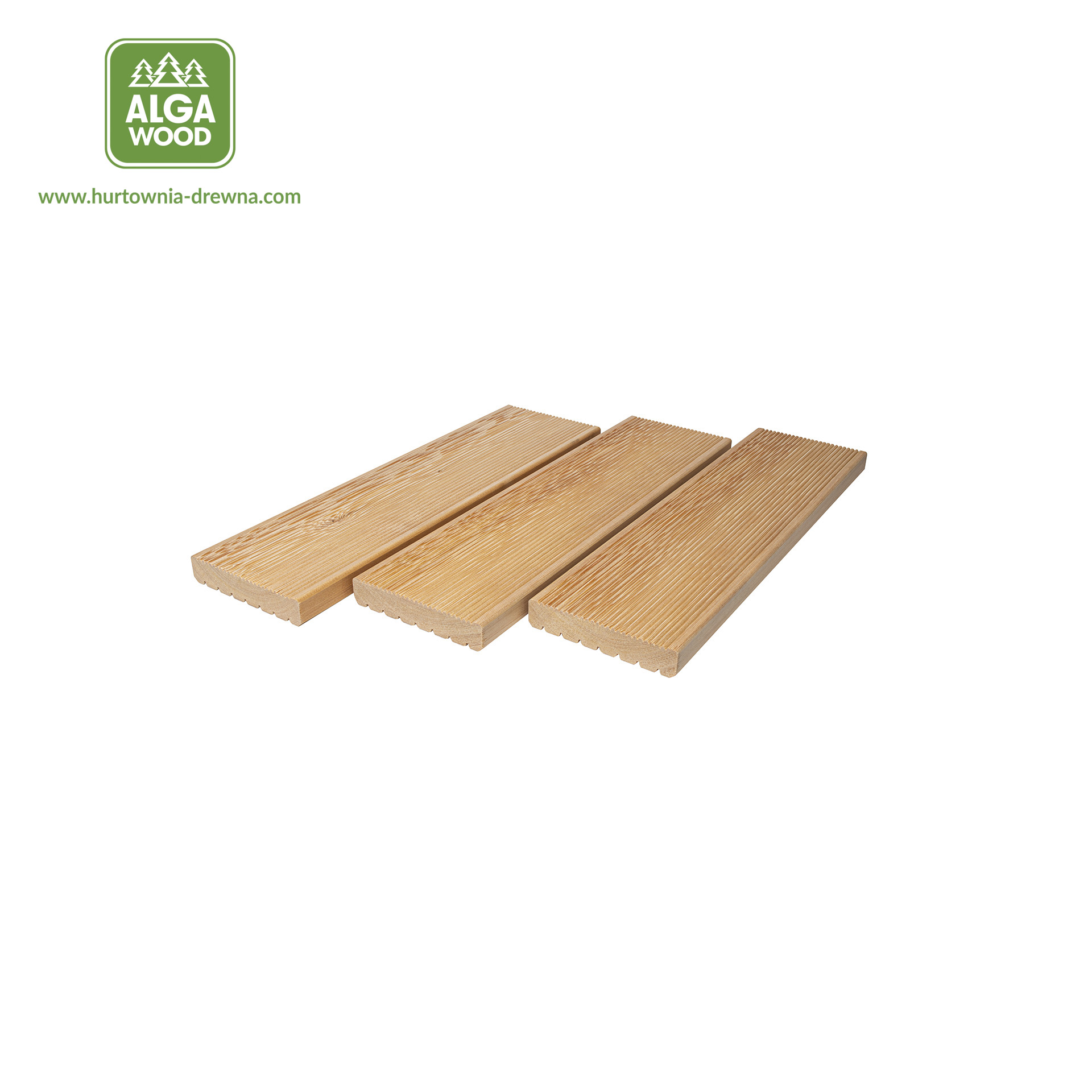 27×142 Mélèze de Sibérie, planche rainurée, classe AB – AlgaWood
