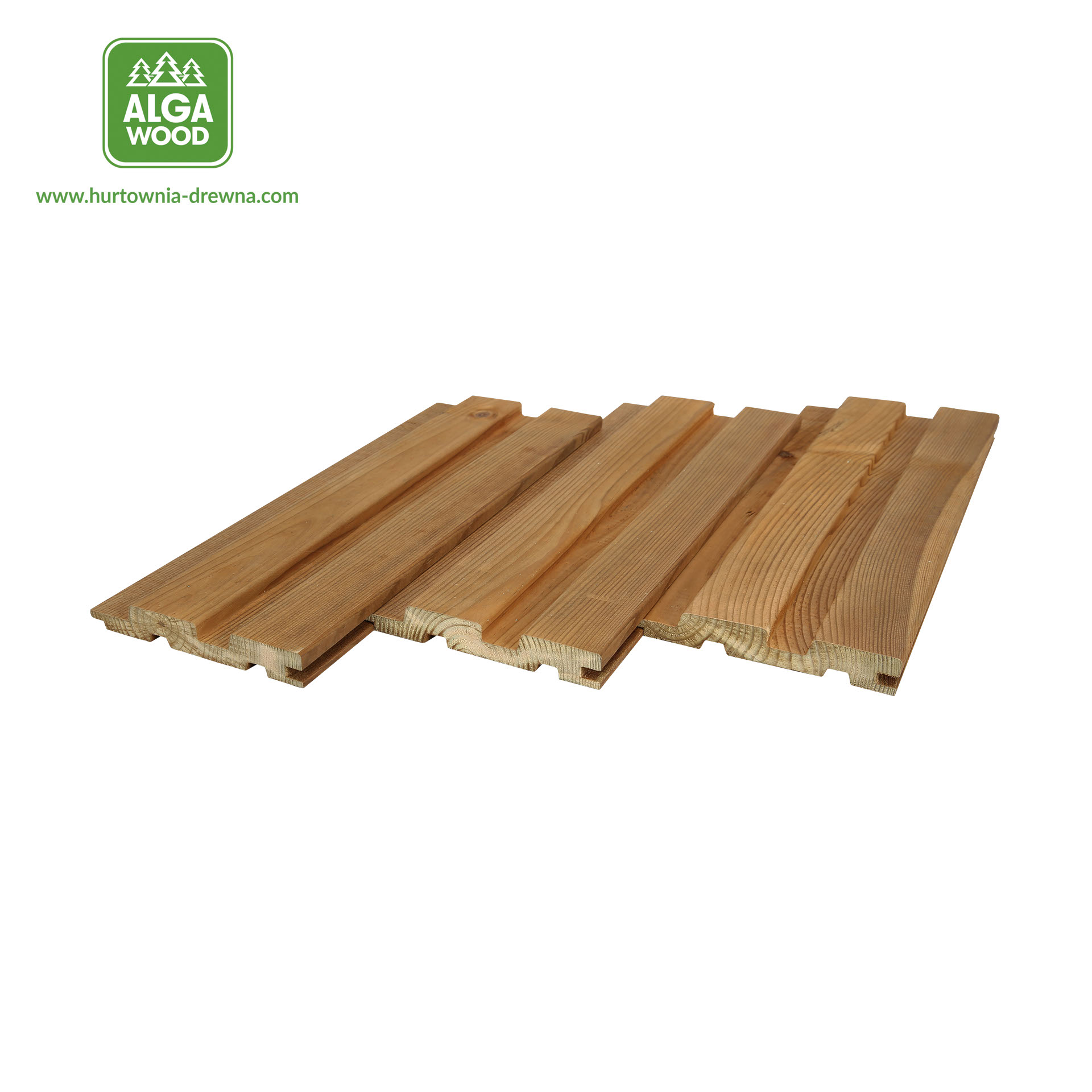 22×146 Losange x2 Pin imprégné sous pression AB Marron – AlgaWood