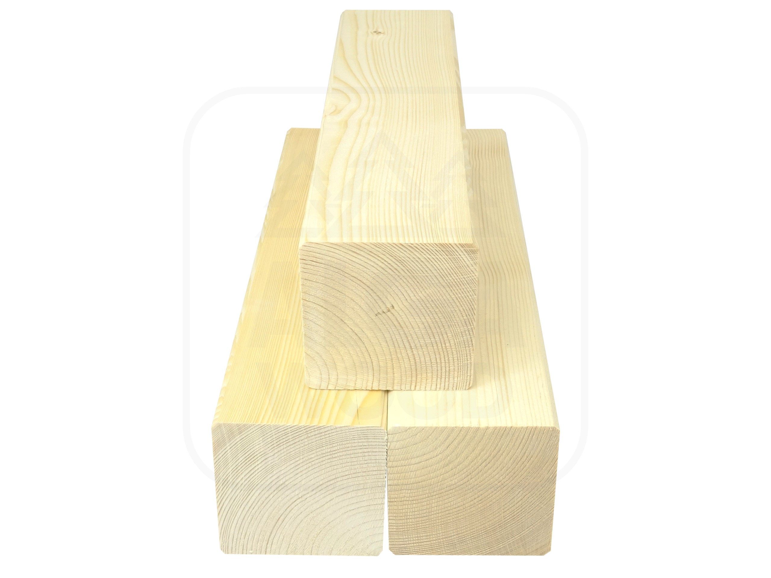 Epicéa scandinave 70×70, équarri raboté, classe AB – AlgaWood
