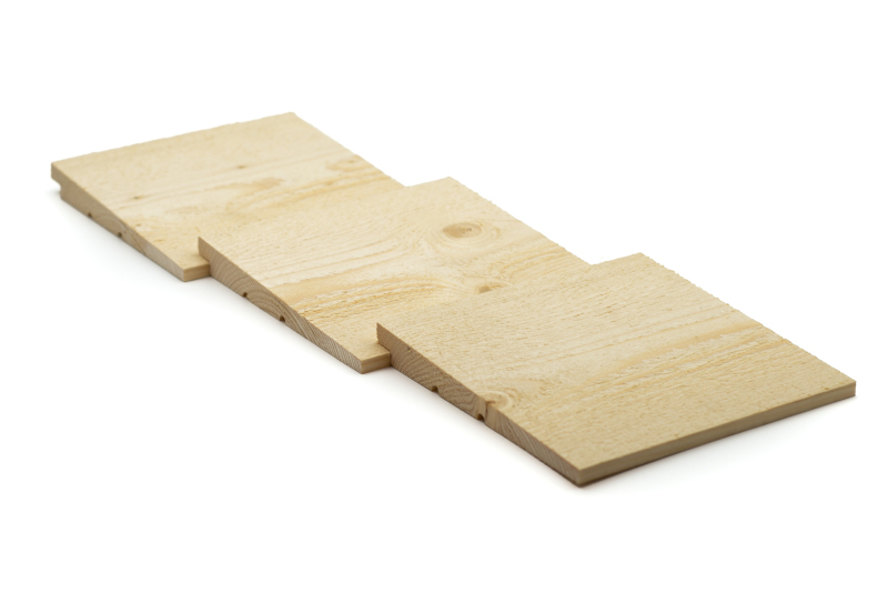 Planche brute UYL en épicéa scandinave 16×195, classe AB – AlgaWood