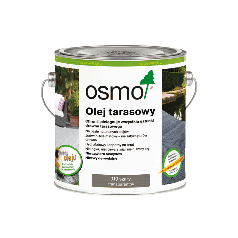 Huile terrasse bois OSMO 0,125 L incolore transparente
