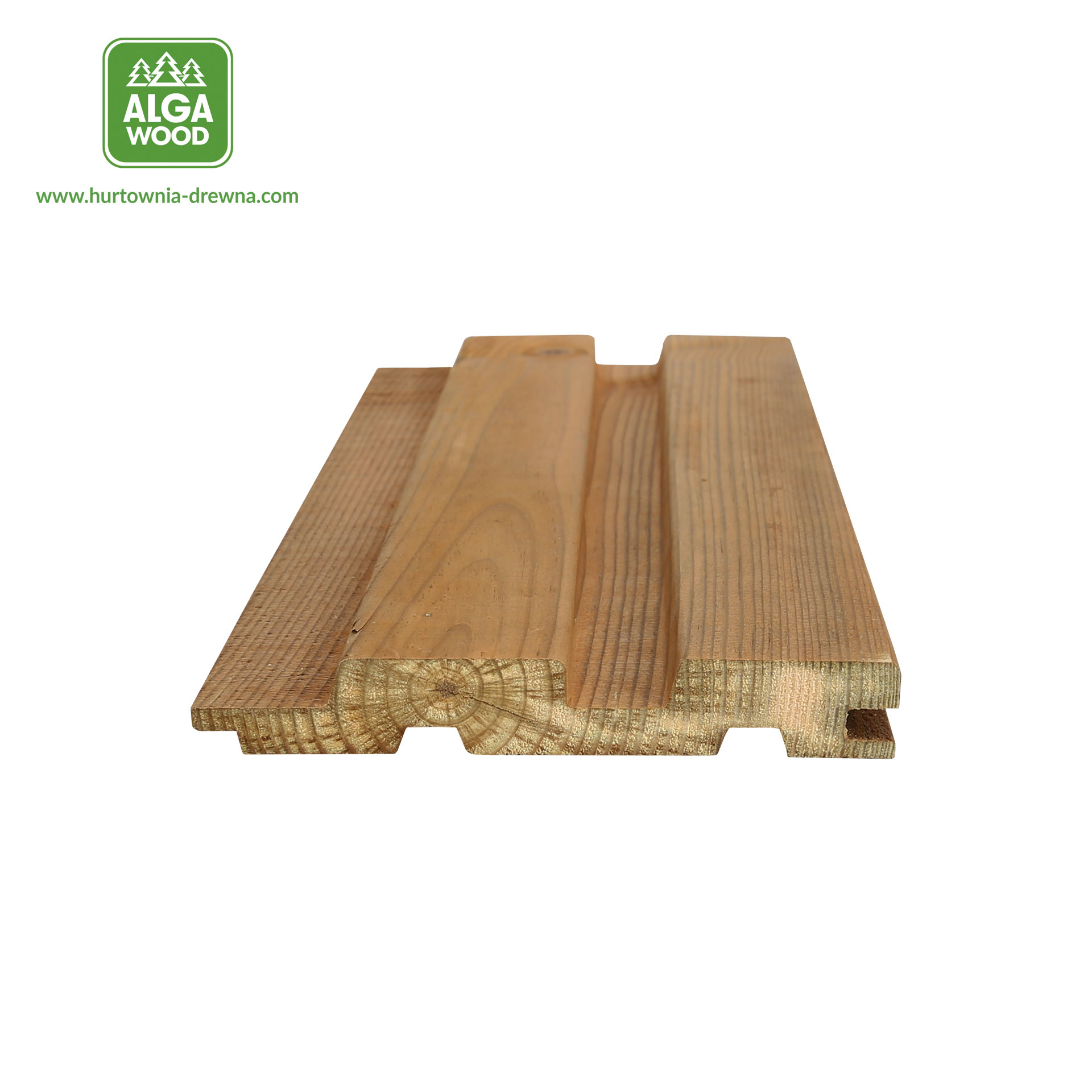 22×146 Losange x2 Pin imprégné sous pression AB Marron – AlgaWood