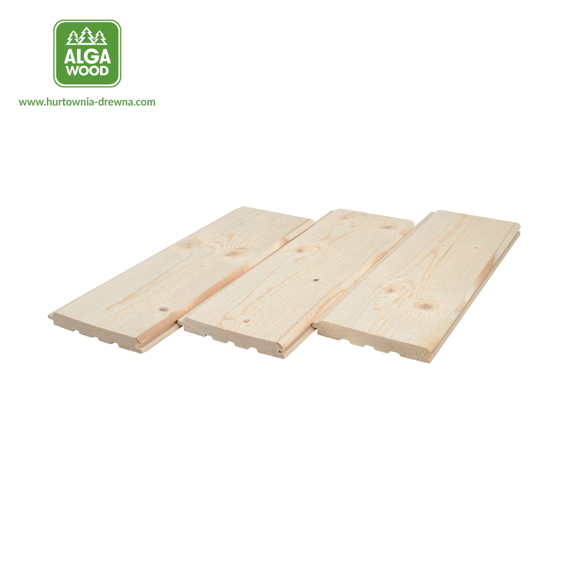 Planche brute FAZA en épicéa scandinave 21×145, classe AB – AlgaWood