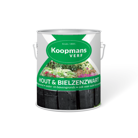 Traitement bitumineux noir pour bois Koopmans 2,5 L