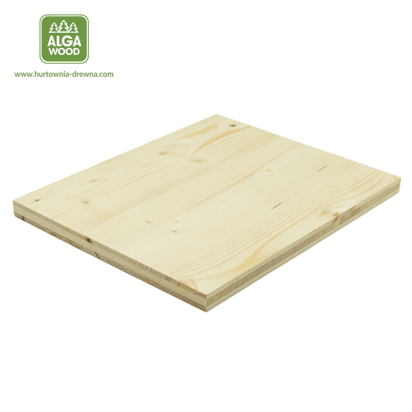 Panneau sandwich épicéa 19×1250, classe B/C+ – AlgaWood