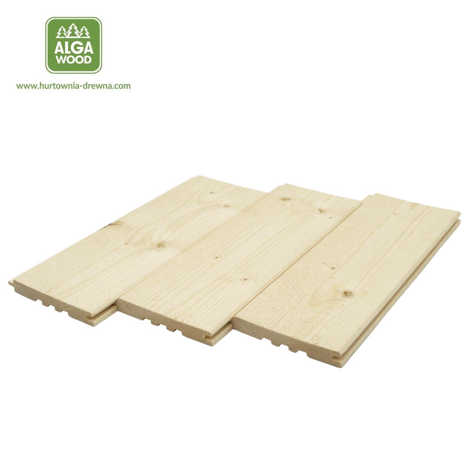 Planche brute FAZA en épicéa scandinave 19×146, classe AB – AlgaWood