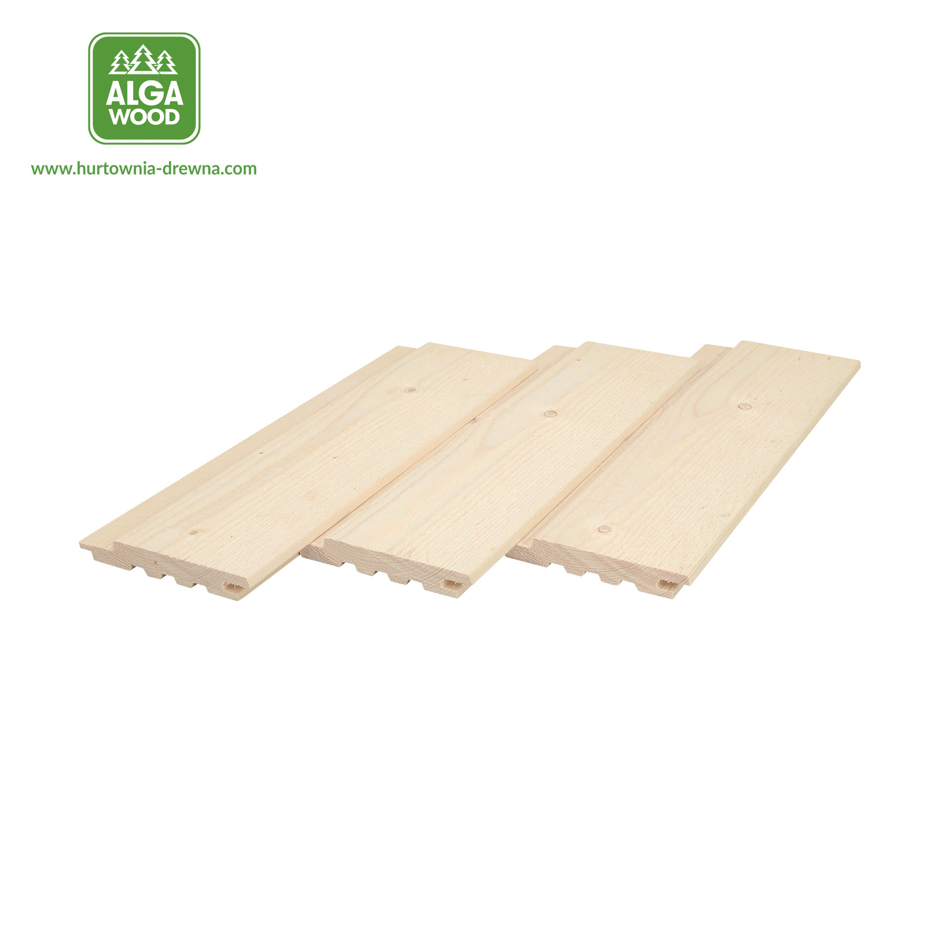 Planche brute en épicéa scandinave 21×146 UTVk classe AB – AlgaWood