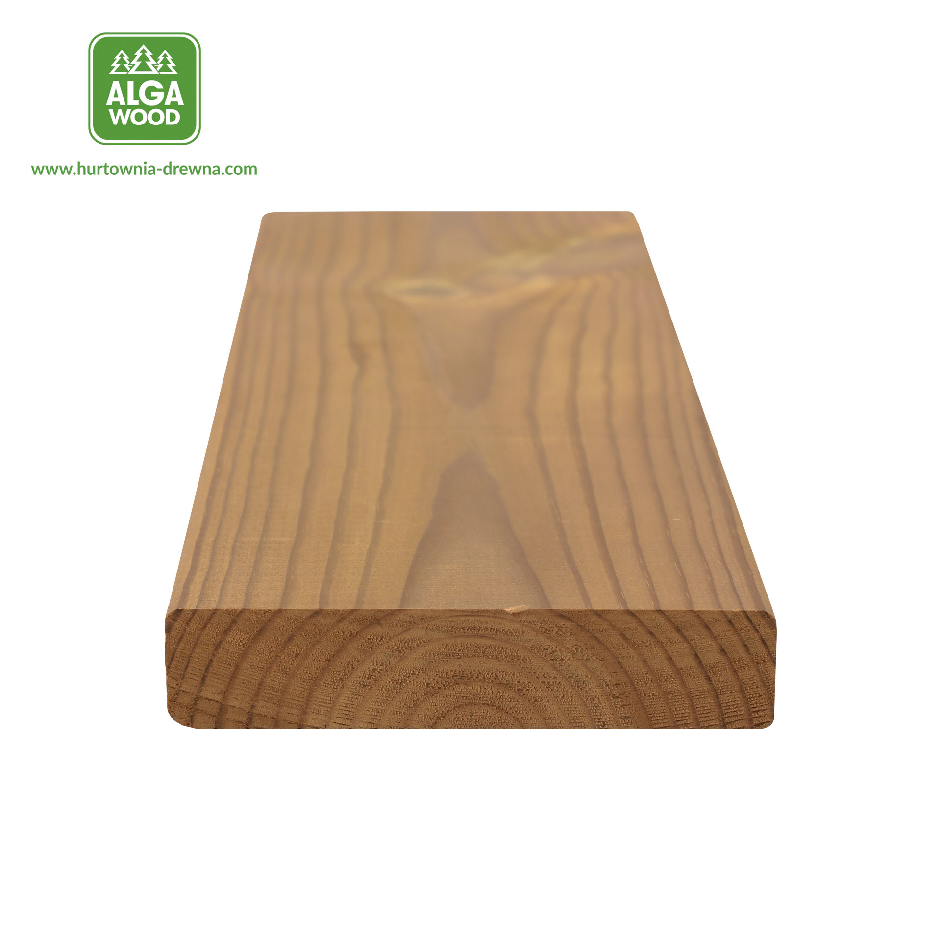 Planche rabotée Thermo Sosna 19×92 S4S classe AB – AlgaWood