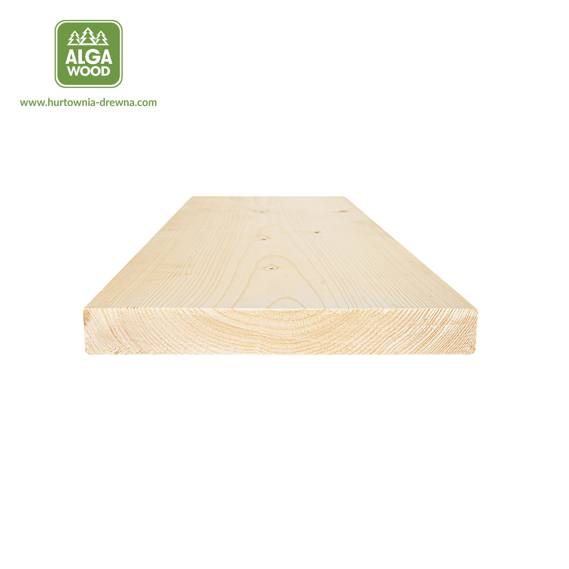 Planche rabotée épicéa scandinave 24×194 S4S classe AB – AlgaWood