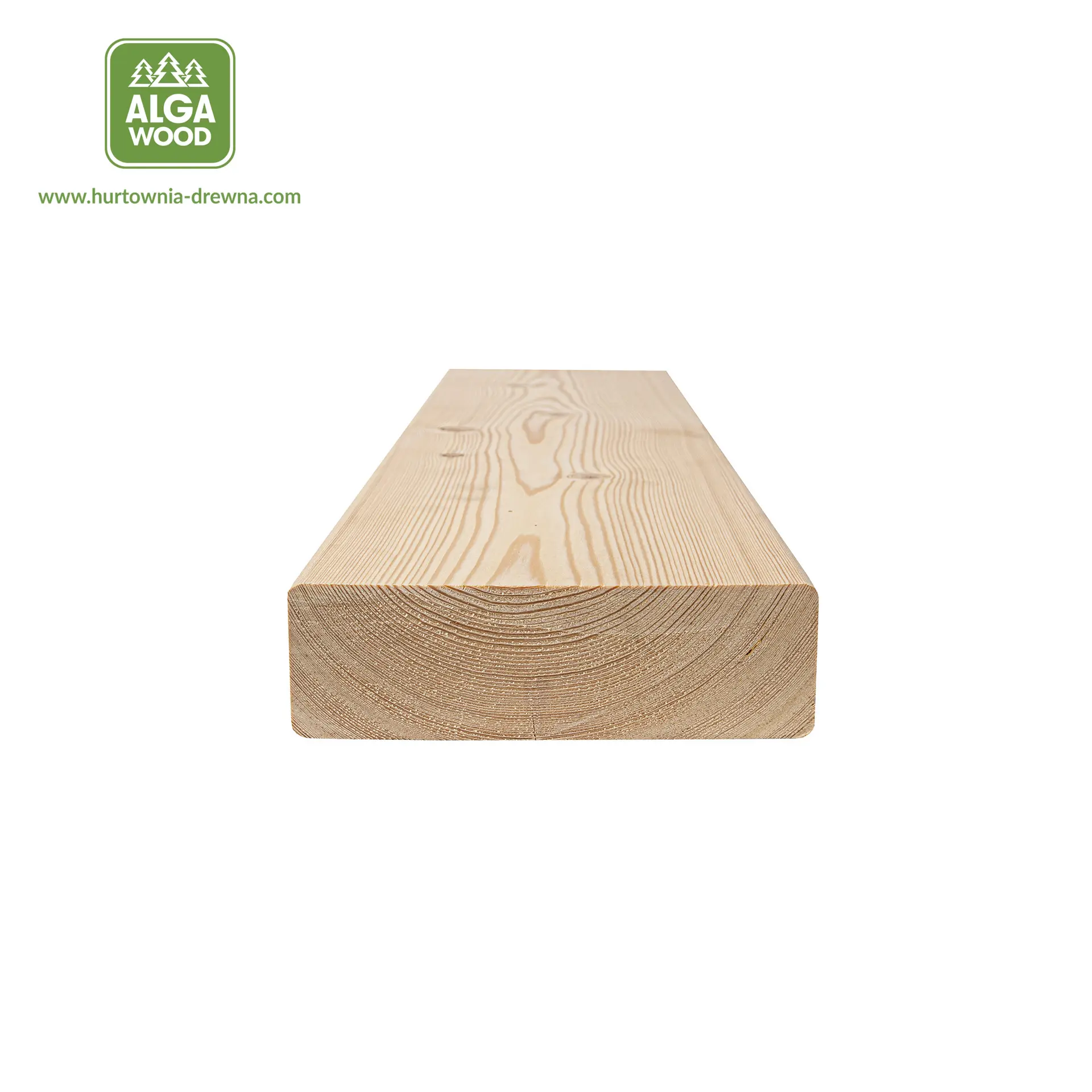 Planche LISSE Mélèze de Sibérie 45×142, classe AB – AlgaWood