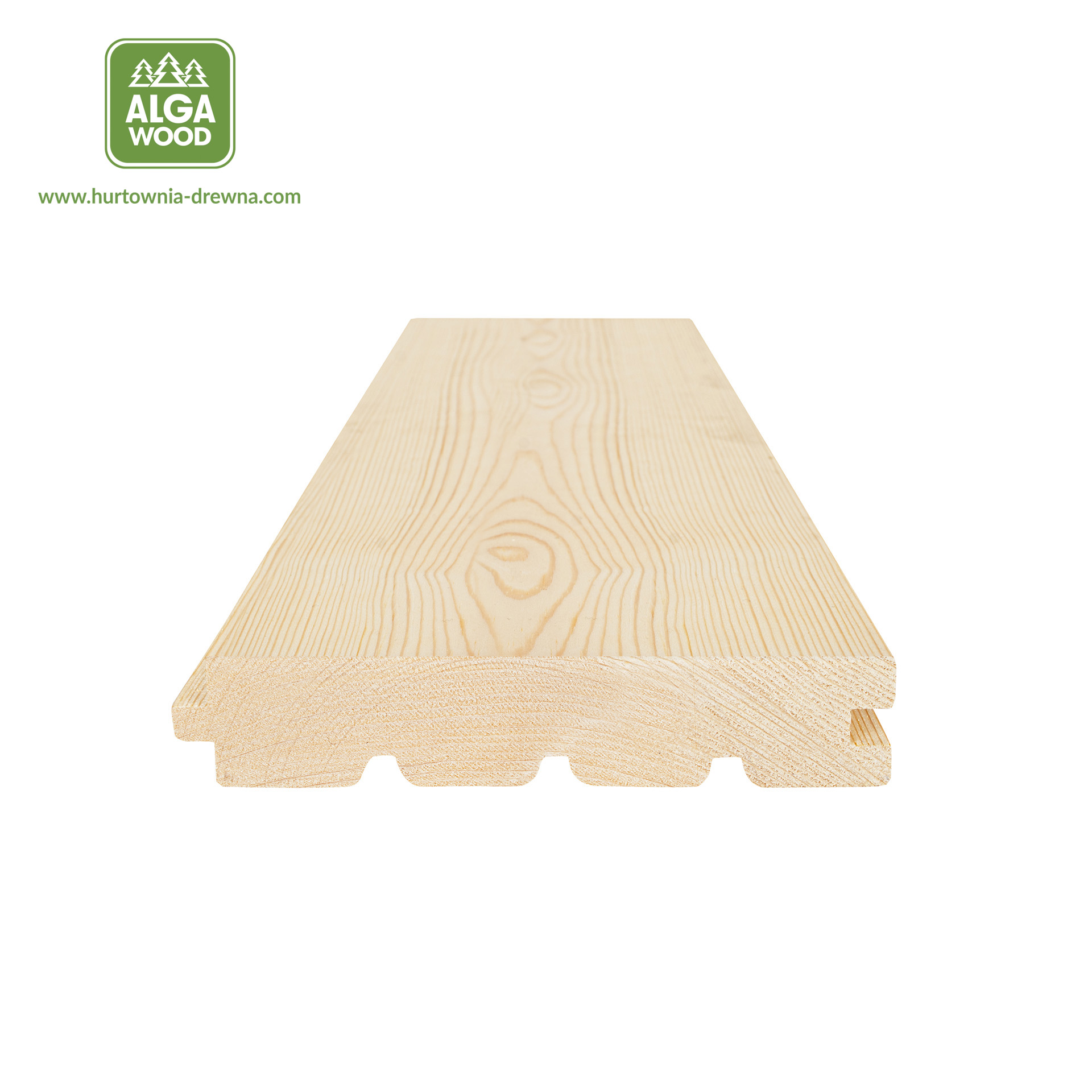 28×146 Epicéa/Pin FLOOR rainure et languette classe C – AlgaWood