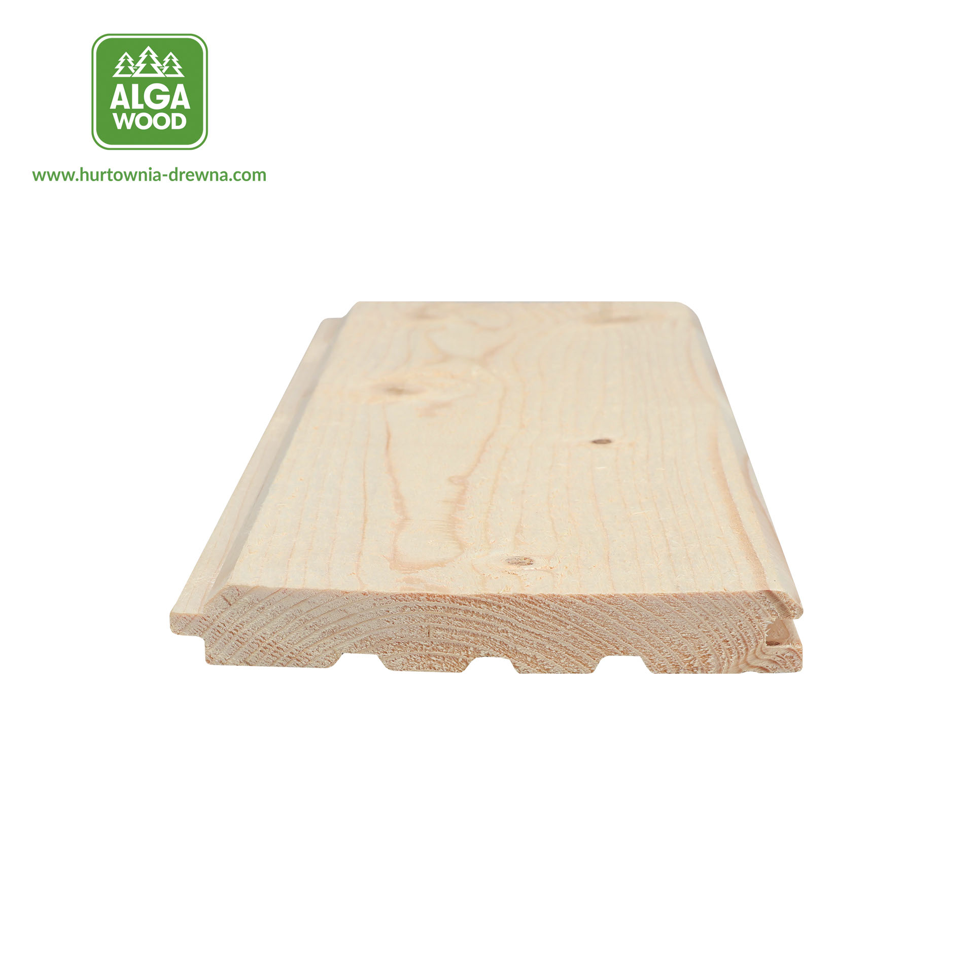Planche brute FAZA en épicéa scandinave 21×145, classe AB – AlgaWood