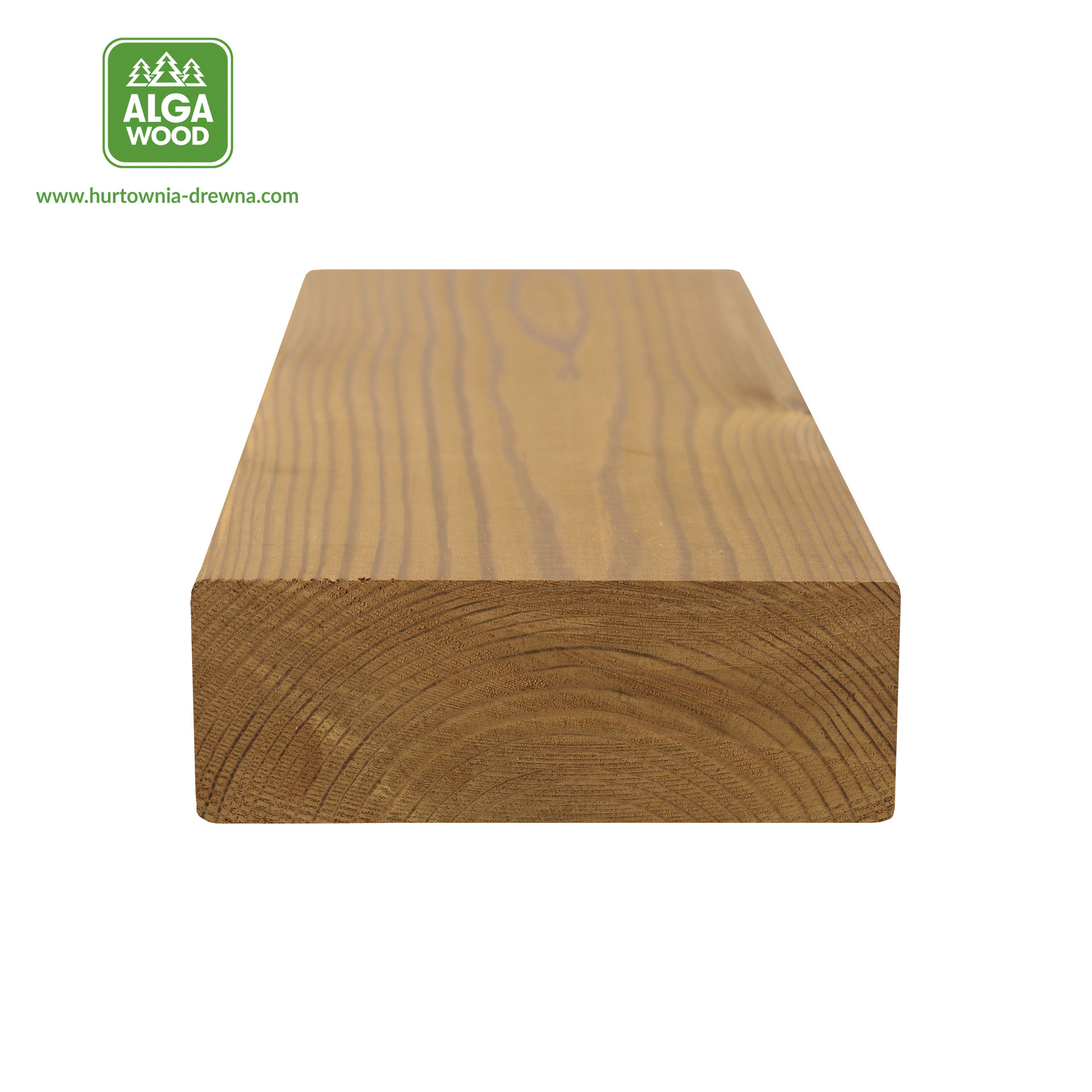 Lame de terrasse Thermo Sosna 42×140, classe NATUR – AlgaWood