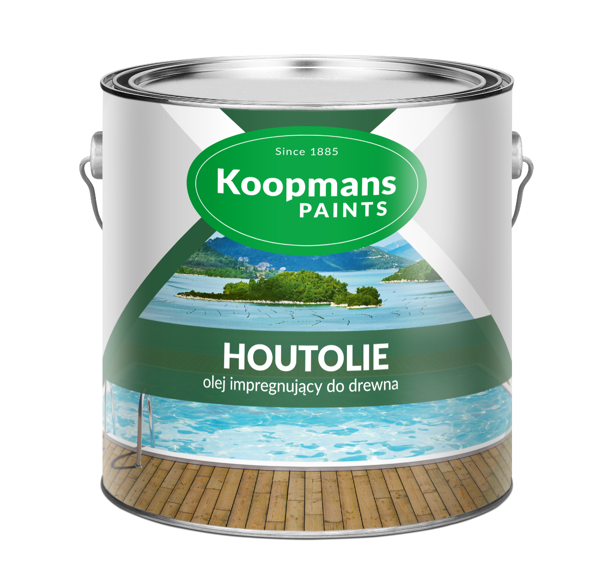 Huile imprégnante pour bois Koopmans 20 L – Couleurs spéciales