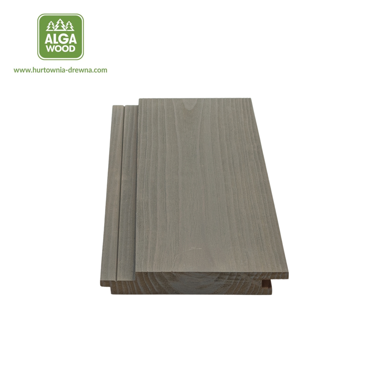 Panneau brossé Thermo Sosna 19×140 UTS+ GRIS GRAPHITE classe AB – AlgaWood