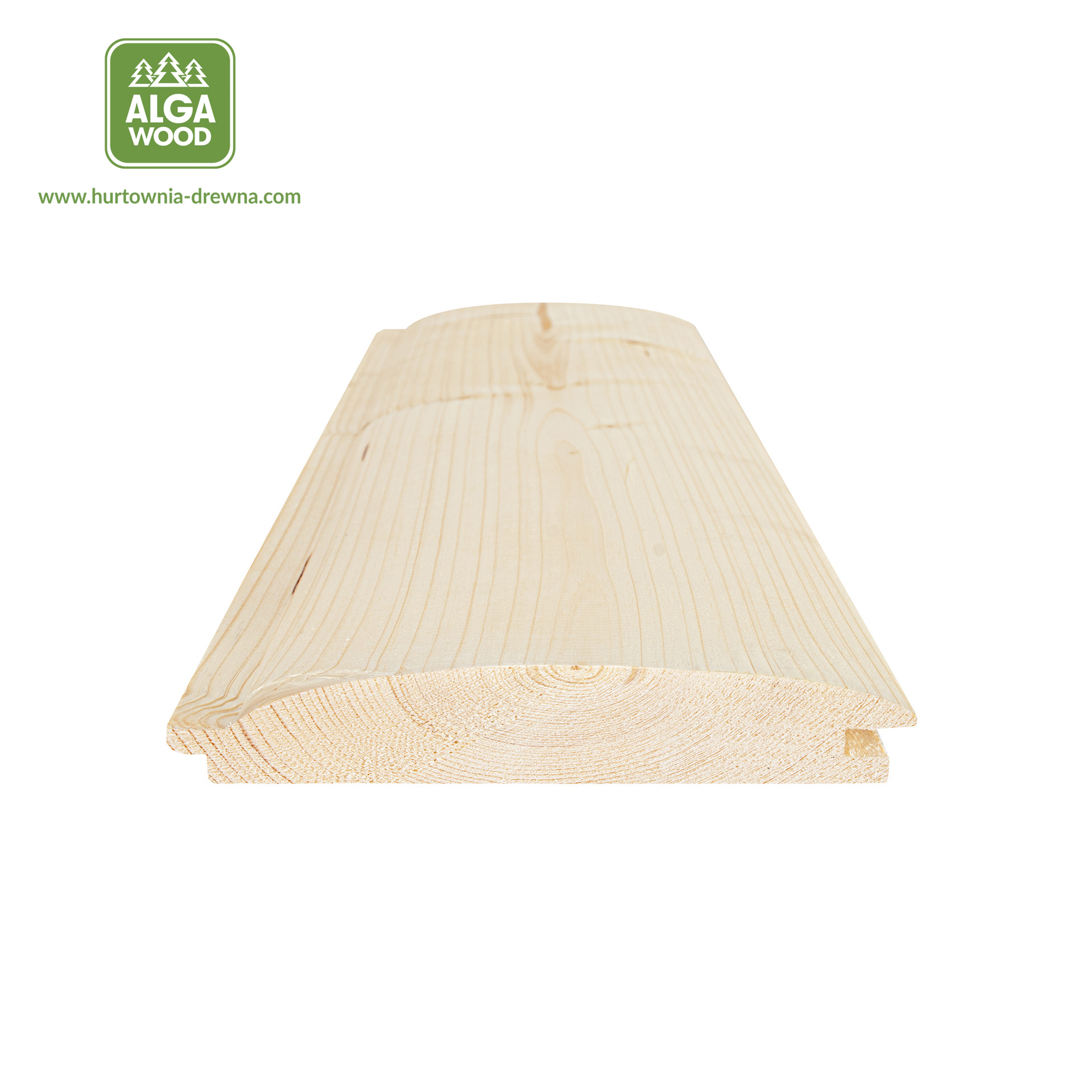 24×146 Epicéa Scandinave PÓŁBAL classe AB – AlgaWood
