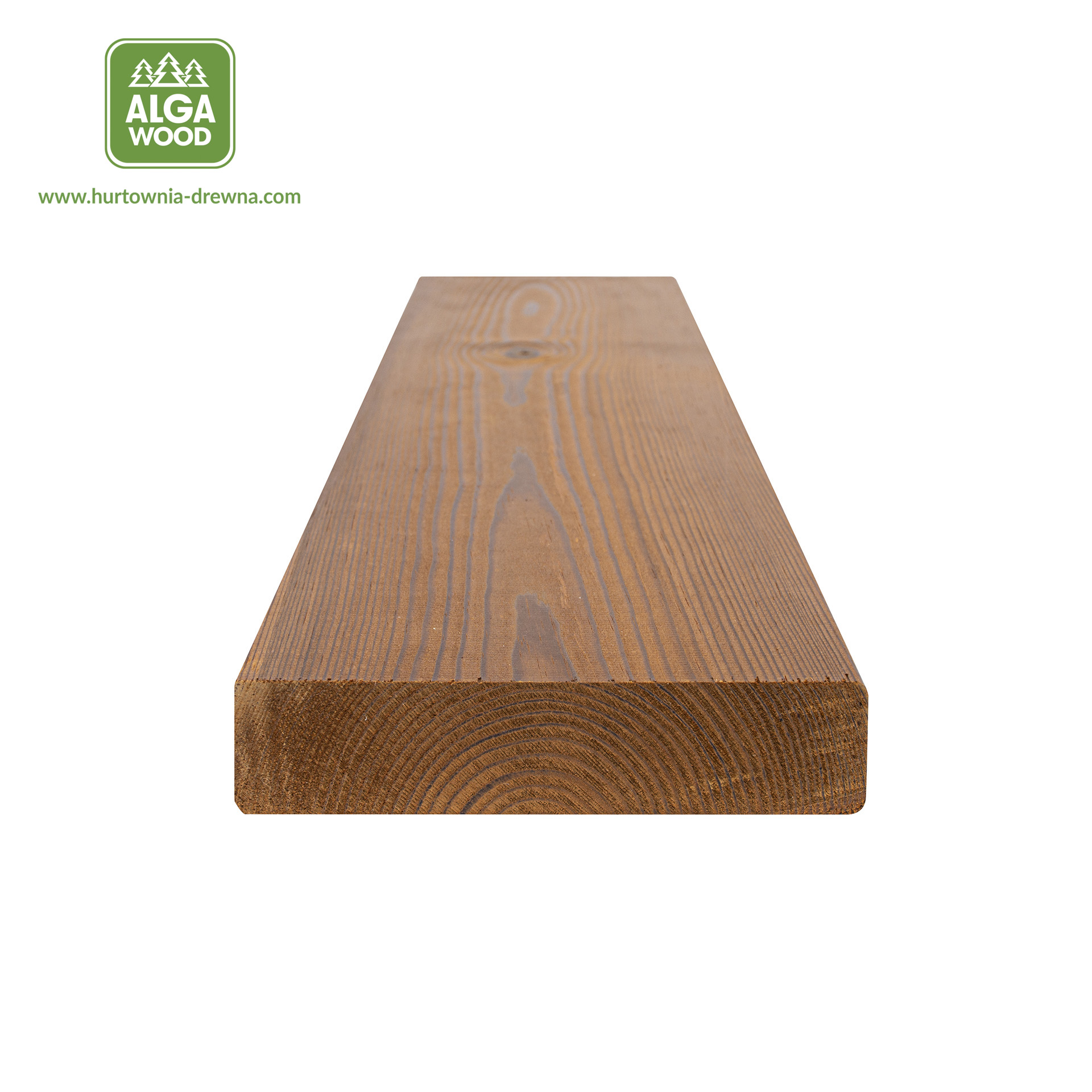 Planche rabotée Thermo Sosna 26×117 S4S classe AB – AlgaWood