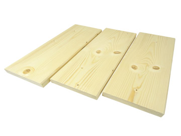 Planche rabotée épicéa scandinave 24×146 S4S classe AB