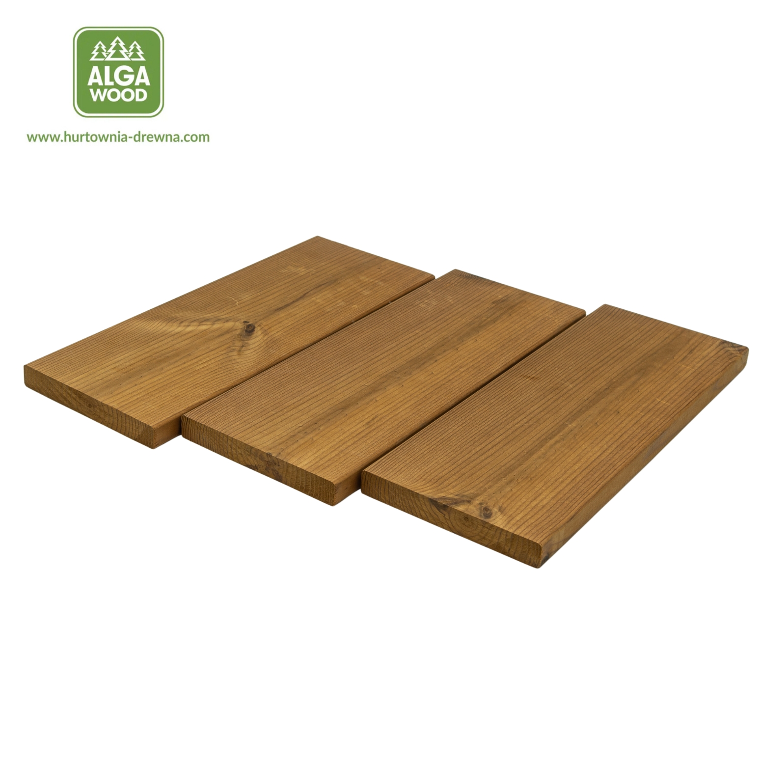 Planche rabotée Thermo Sosna 19×140 S4S classe AB – AlgaWood